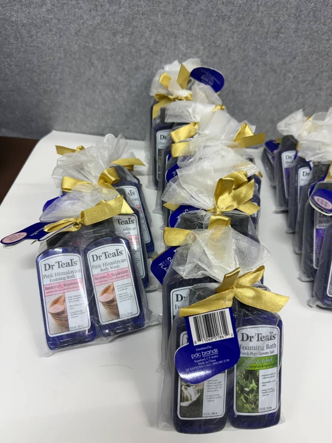 Dr Teal’s Gift Set Lot 4 Sets 8 Bottles