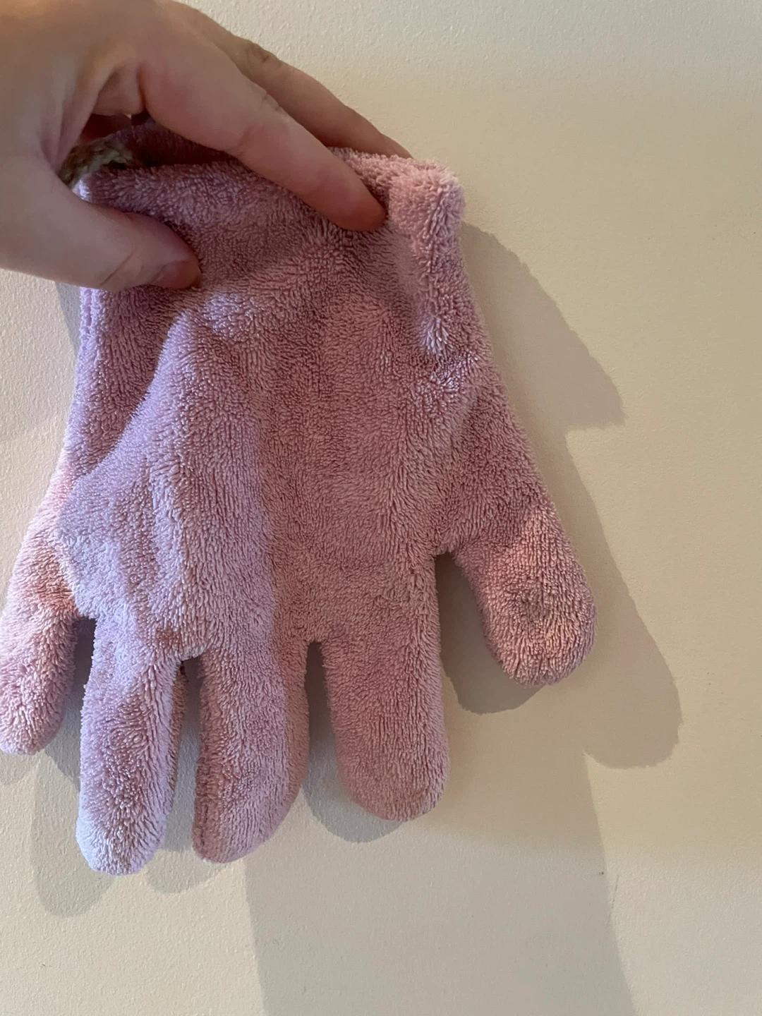 Microfibre cloth glove