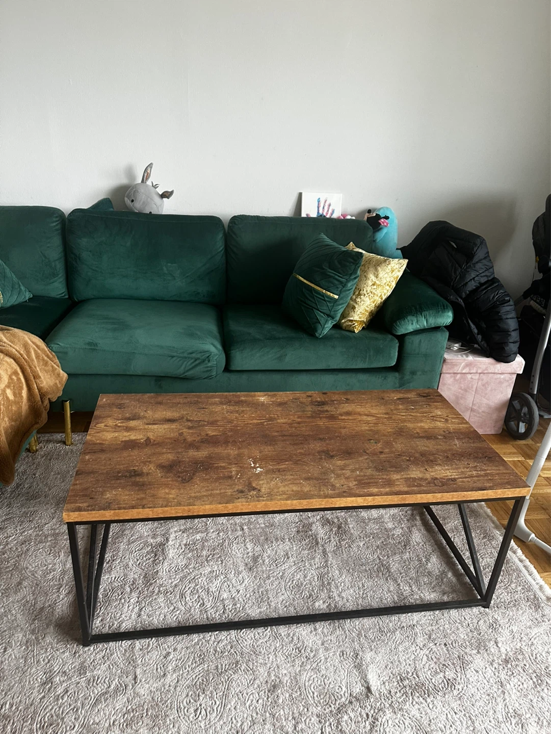 Rustic Wood Coffee Table
