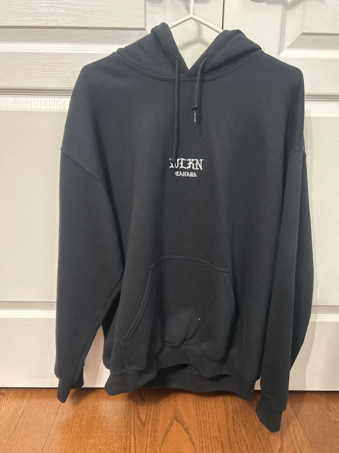 Black WLKN Hoodie