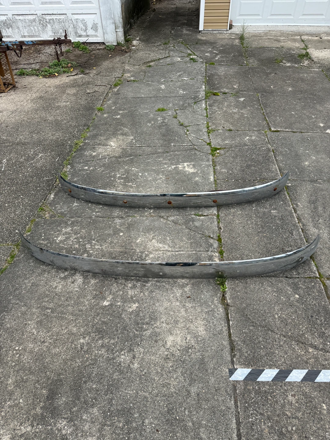 Chevy GMC 1947-1955 chrome front bumpers
