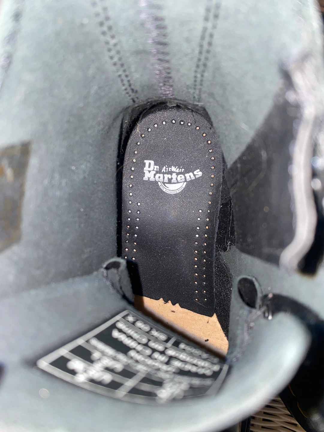 Dr. Martens Black Leather Platform Boots - photo 2