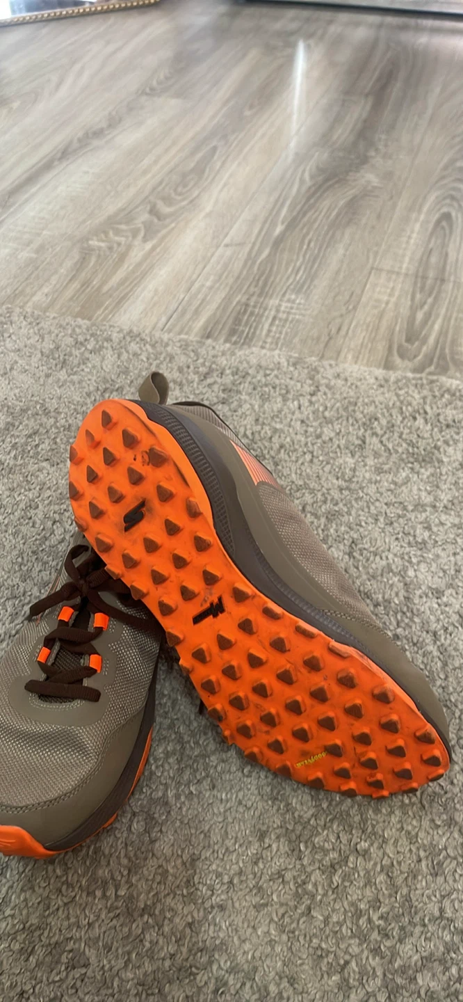 Skechers Trail Running Shoes - Grey/Orange, Size 8 US - photo 3