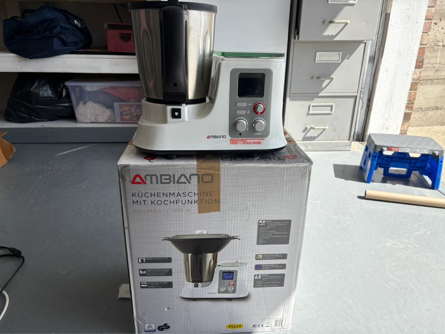 Ambiano Kitchen Machine with Cooking Function