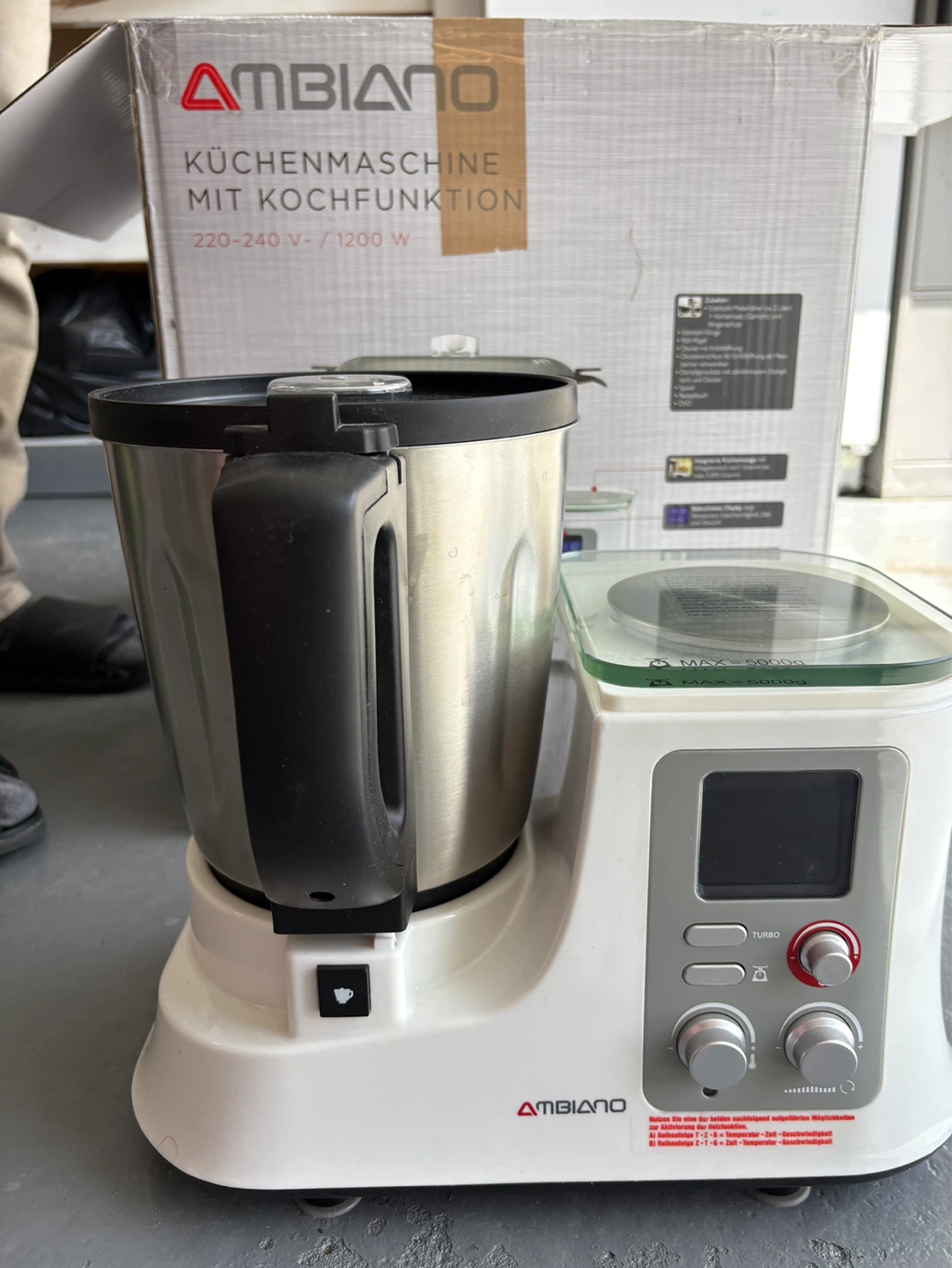 Ambiano Kitchen Machine with Cooking Function - photo 2