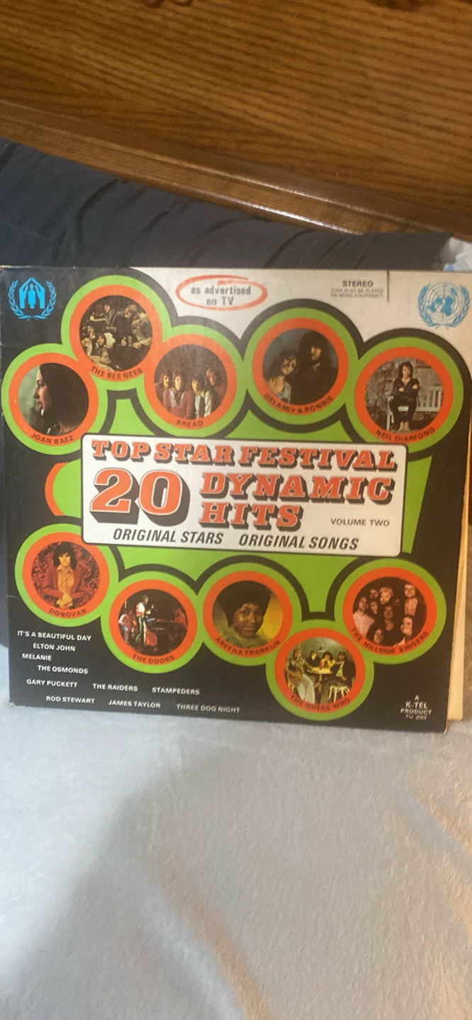 Top Star Festival 20 Dynamic Hits Vol. 2 Vinyl Record