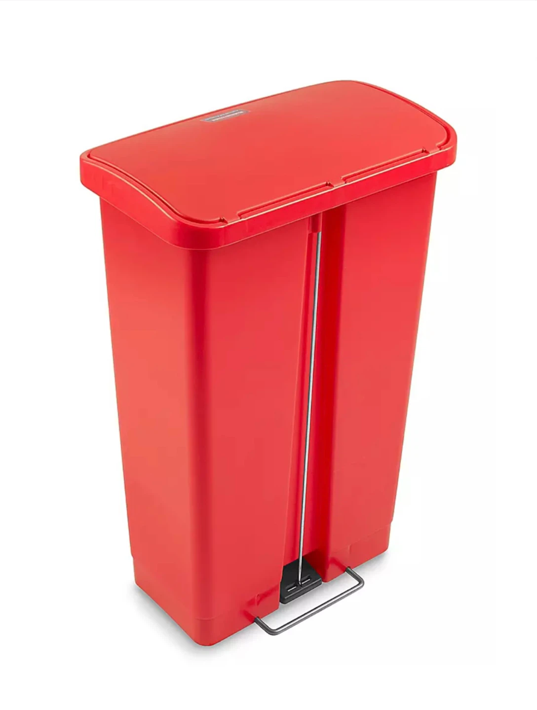Rubbermaid Slim Jim 8 Gallon Red Step On Container - photo 5