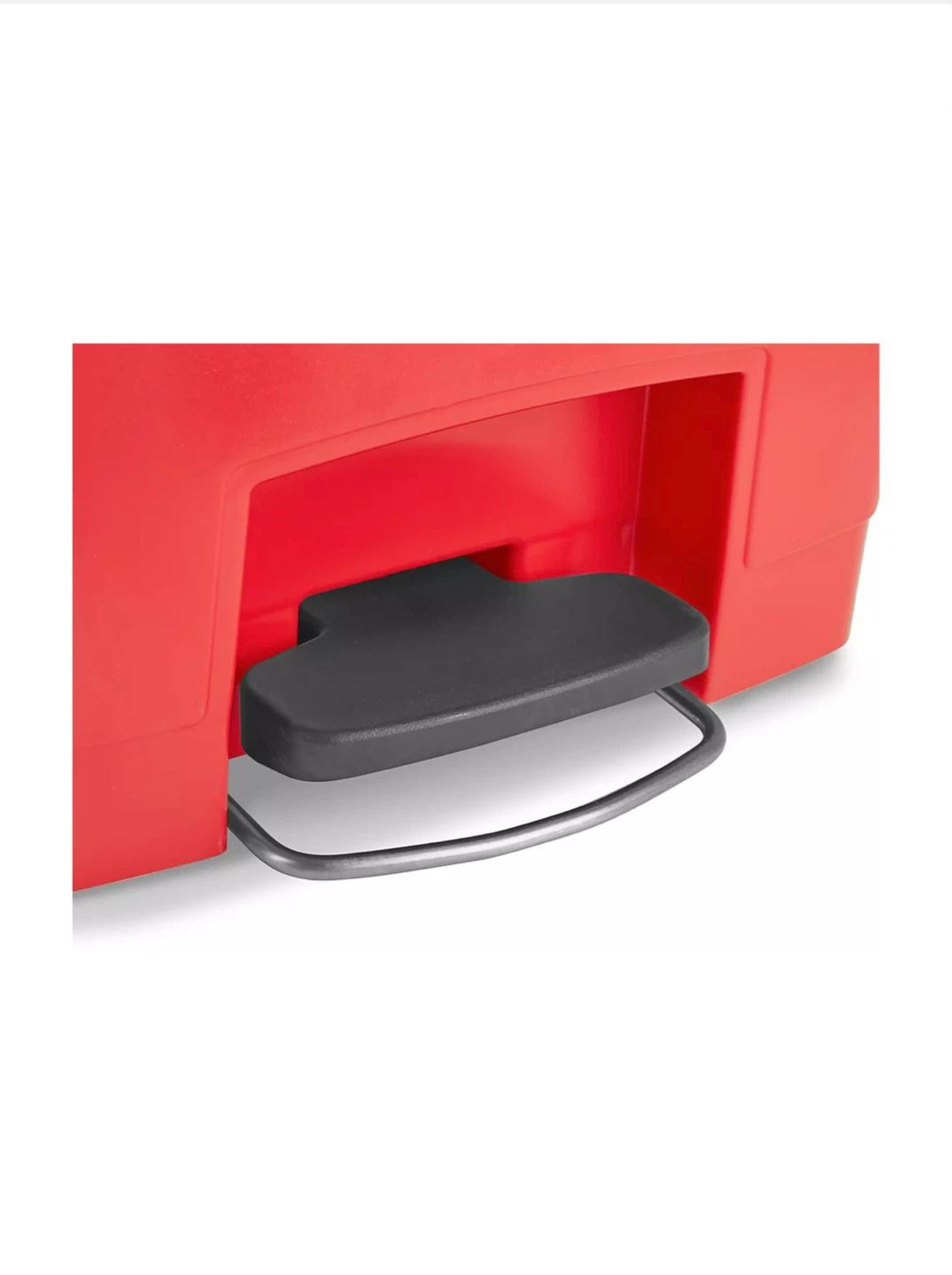 Rubbermaid Slim Jim 8 Gallon Red Step On Container - photo 4