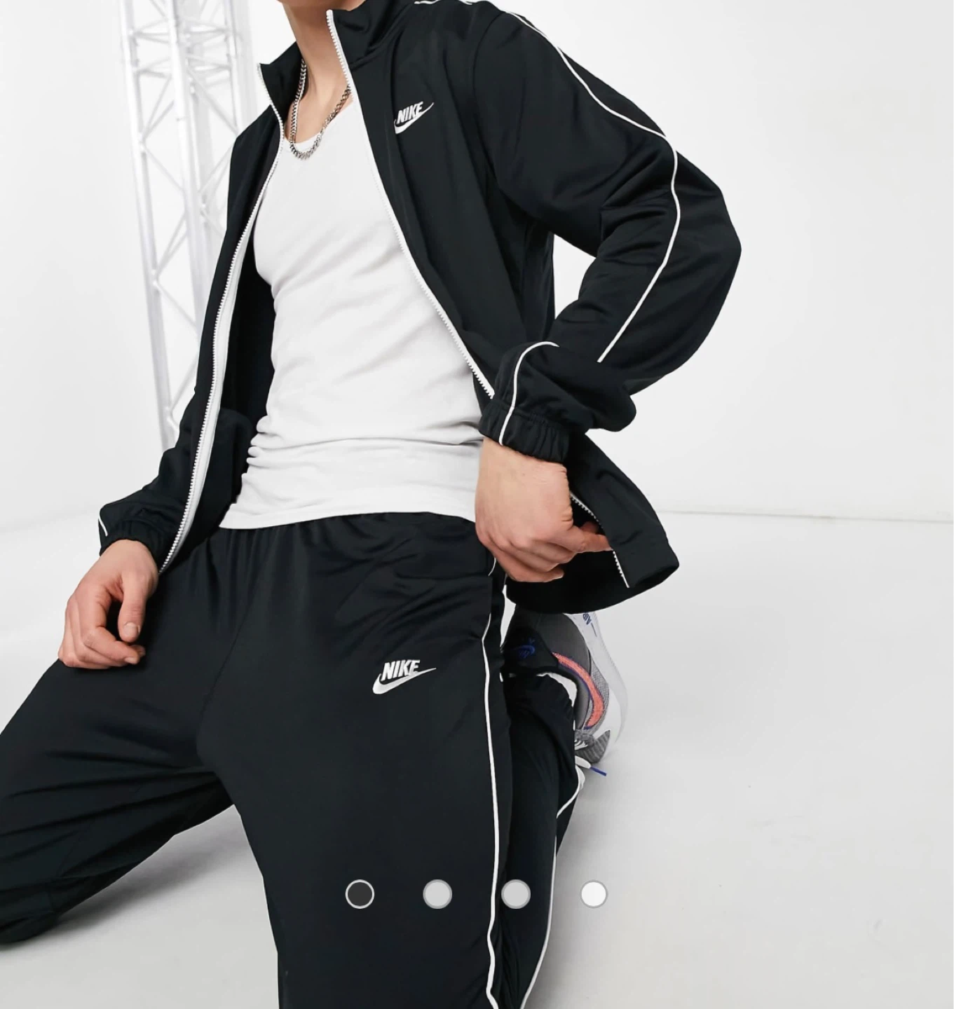 Nike Mens Tracksuit Set - Black - photo 5