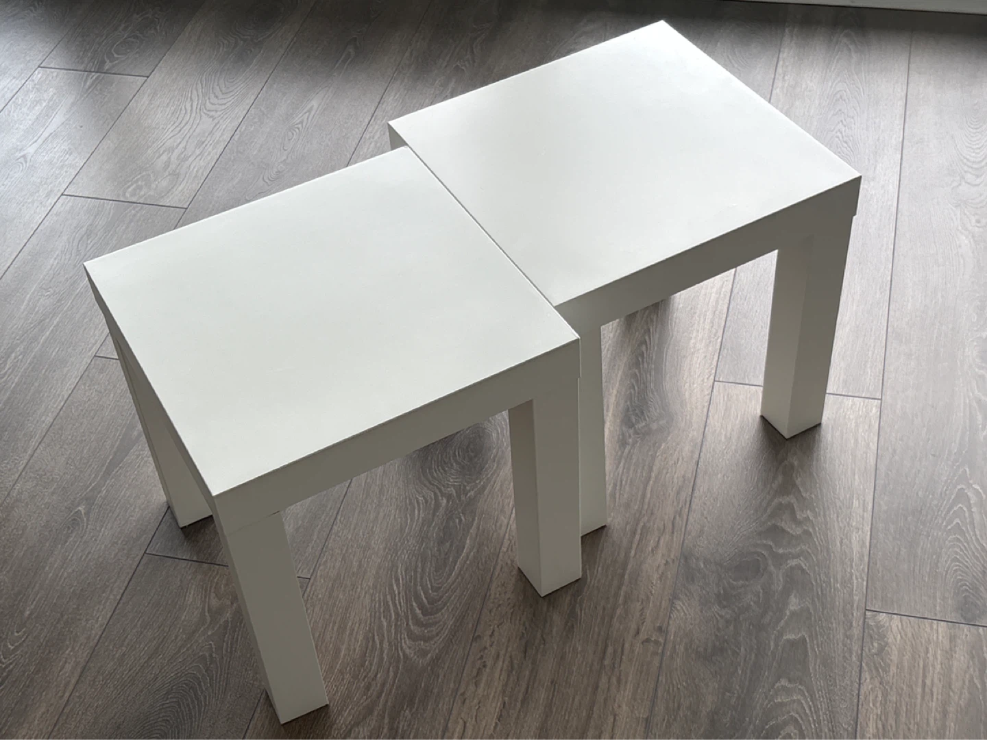IKEA LACK Side Table Set - White