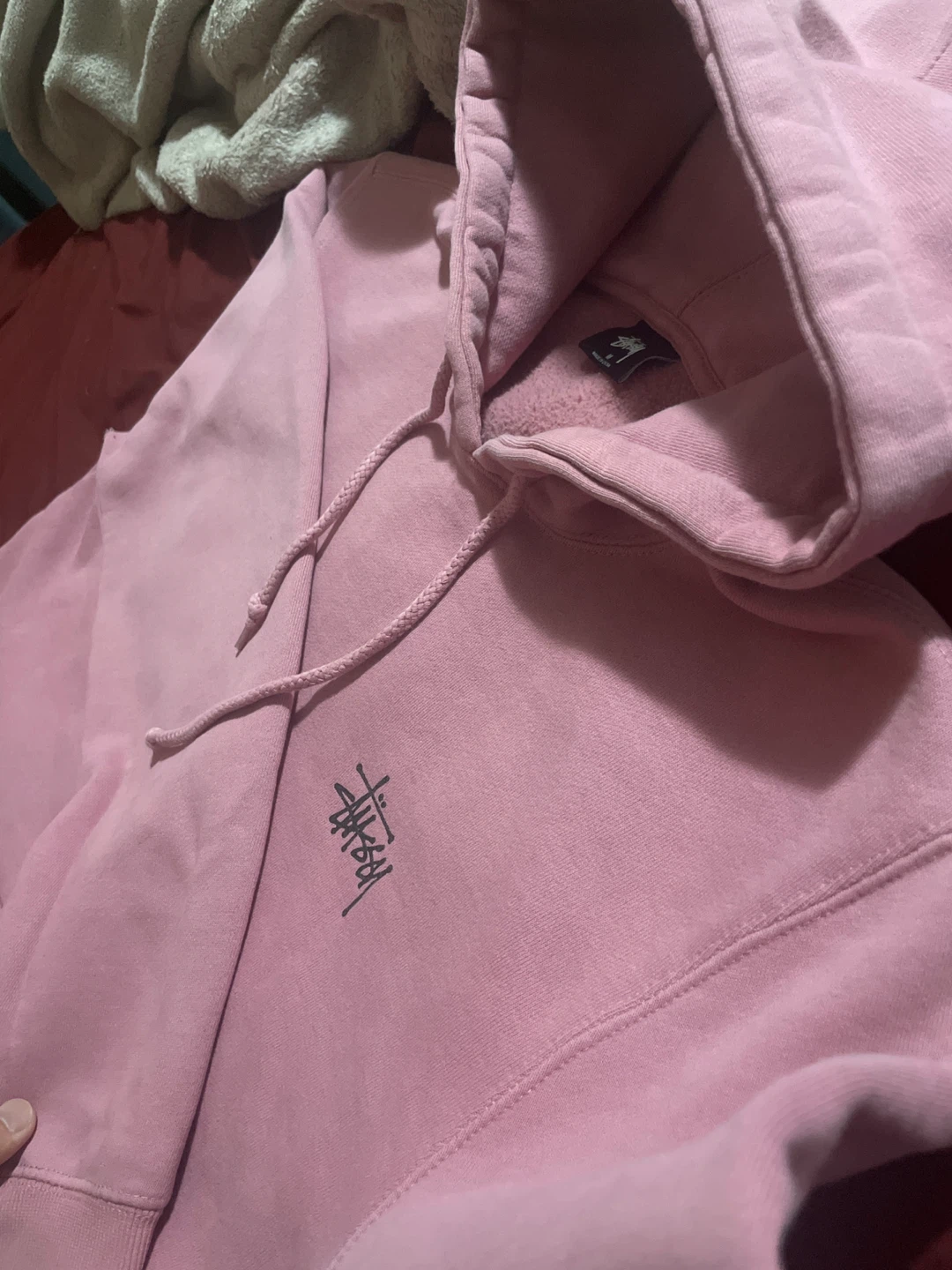 Stüssy Pink Hoodie - Size M - photo 4