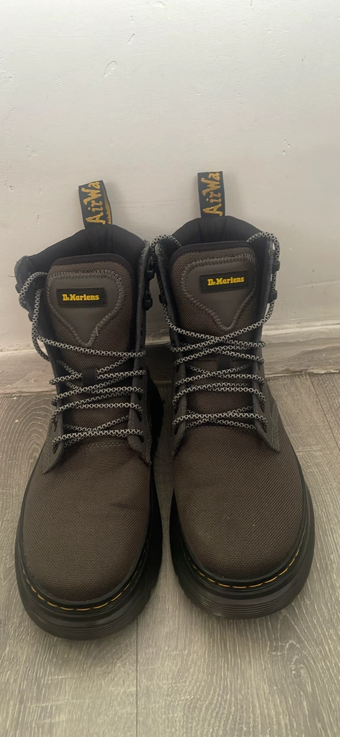 Dr. Martens 1460 Boots - Size 7 US (Grey Canvas)