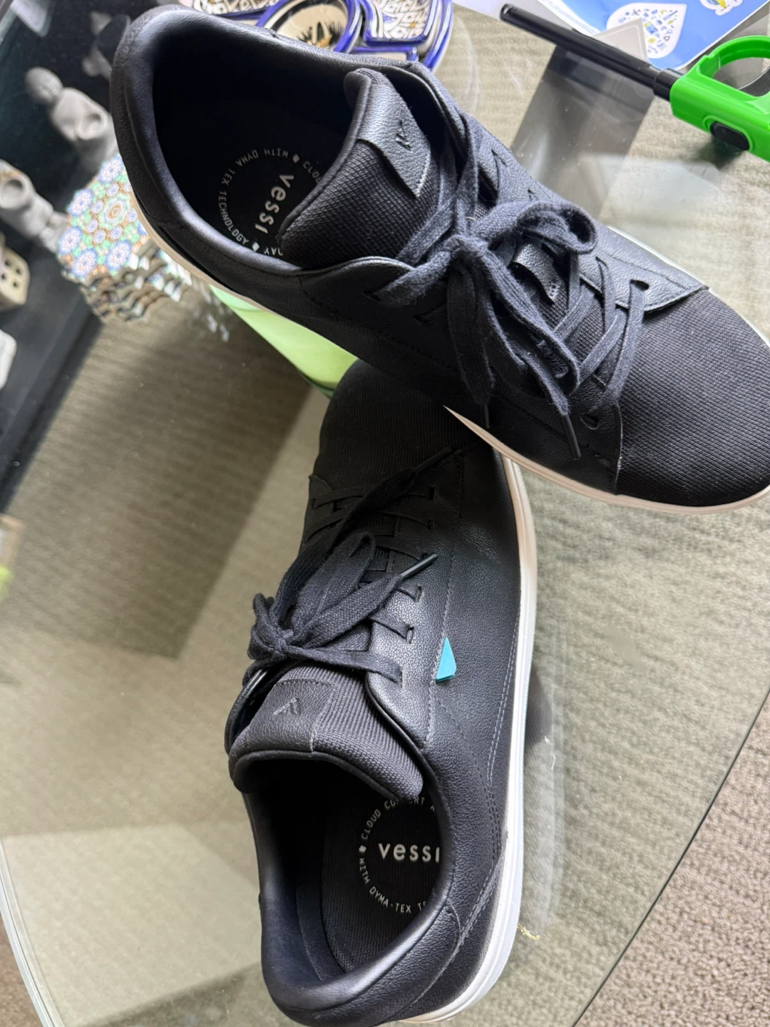 Men’s Vessi Black Sneakers