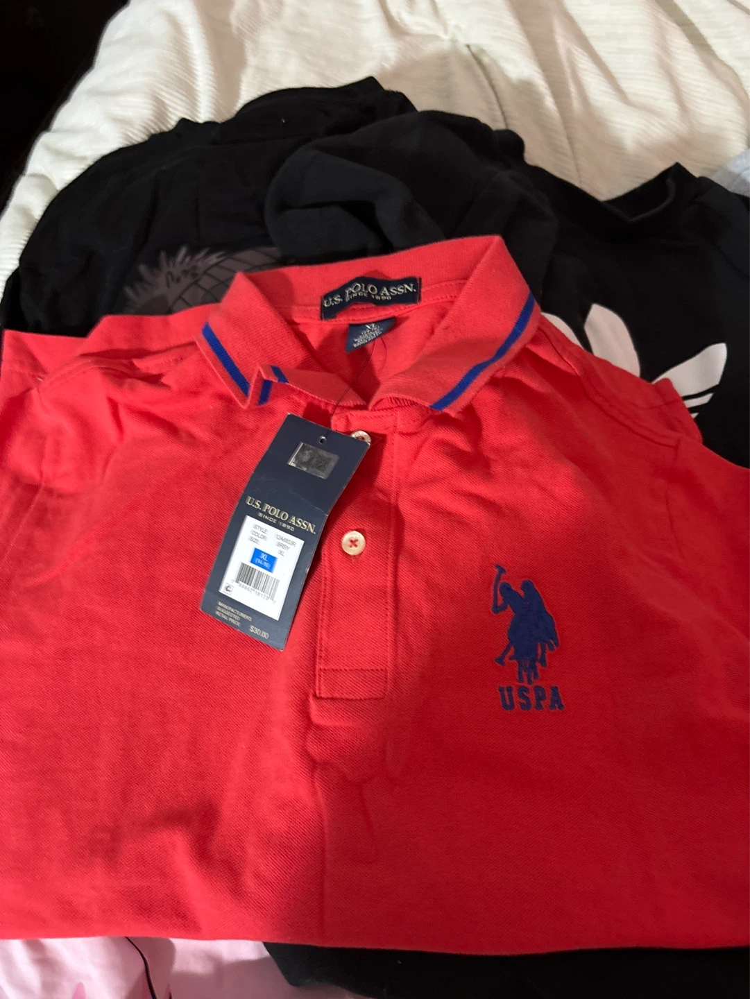 U.S. Polo Assn. Red Polo Shirt - XL