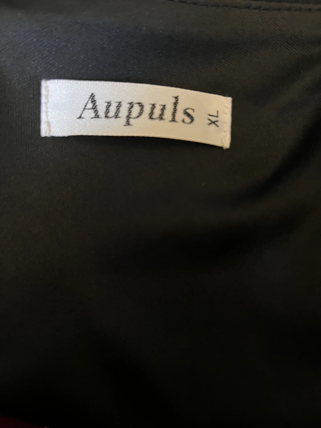 Aupuls Black V-Neck Sleeveless Asymmetrical Hem Dress XL - photo 4