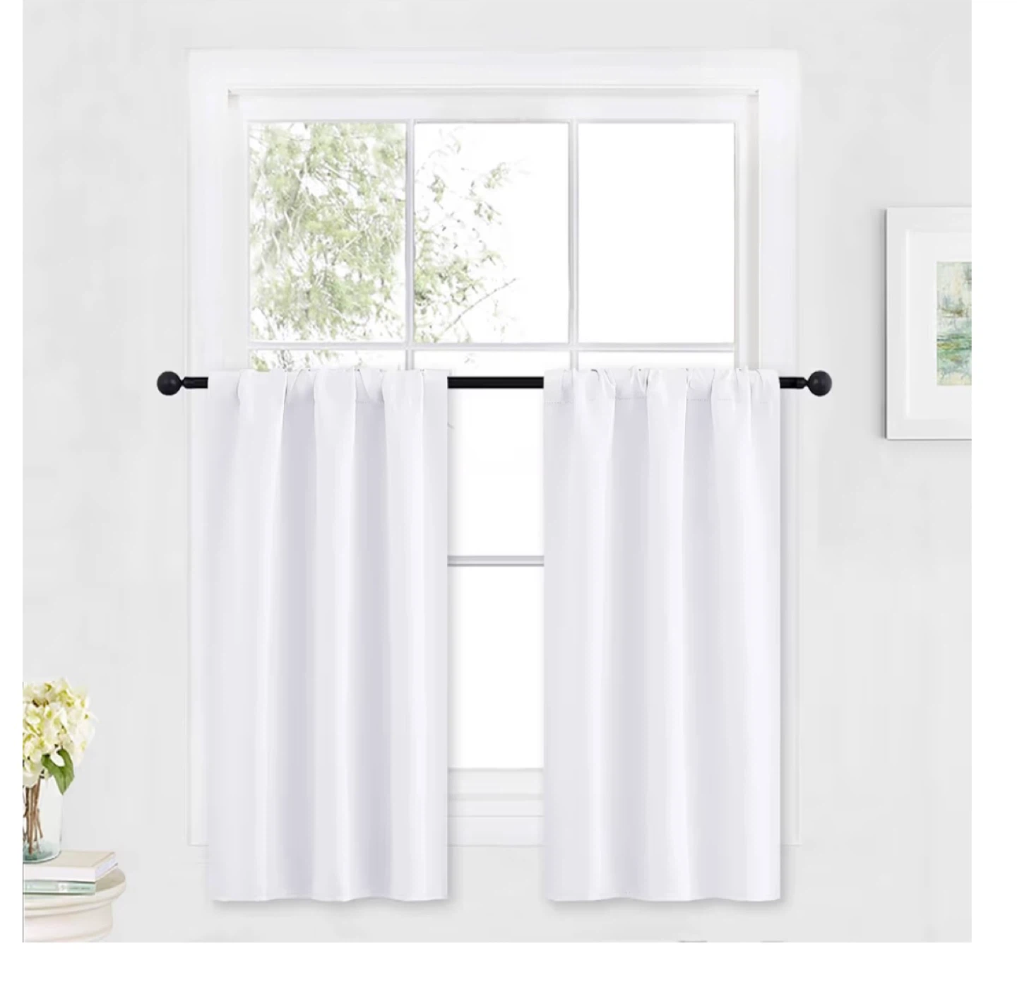 RYB HOME Cafe Curtain