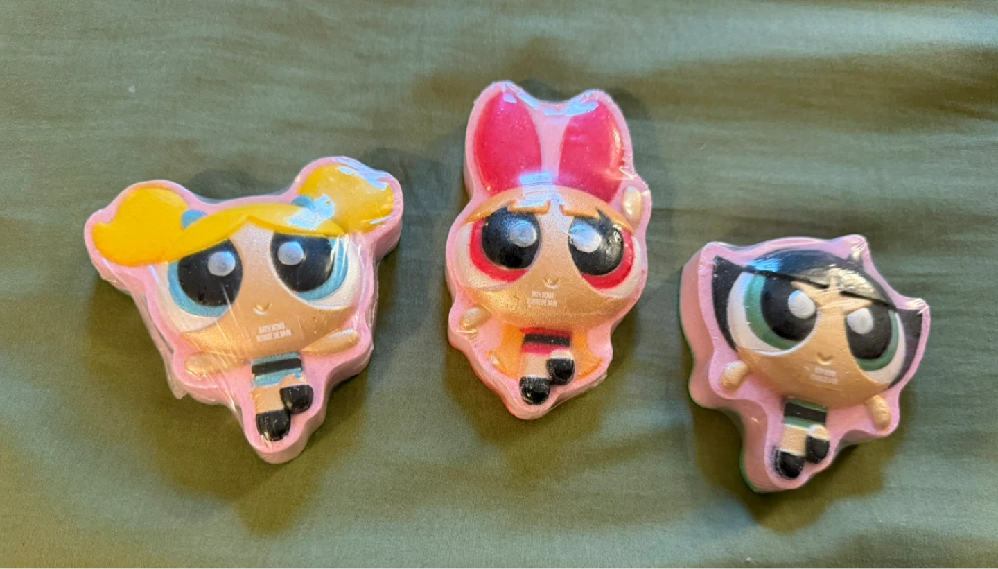 Powerpuff Girls Bath Bombs Set