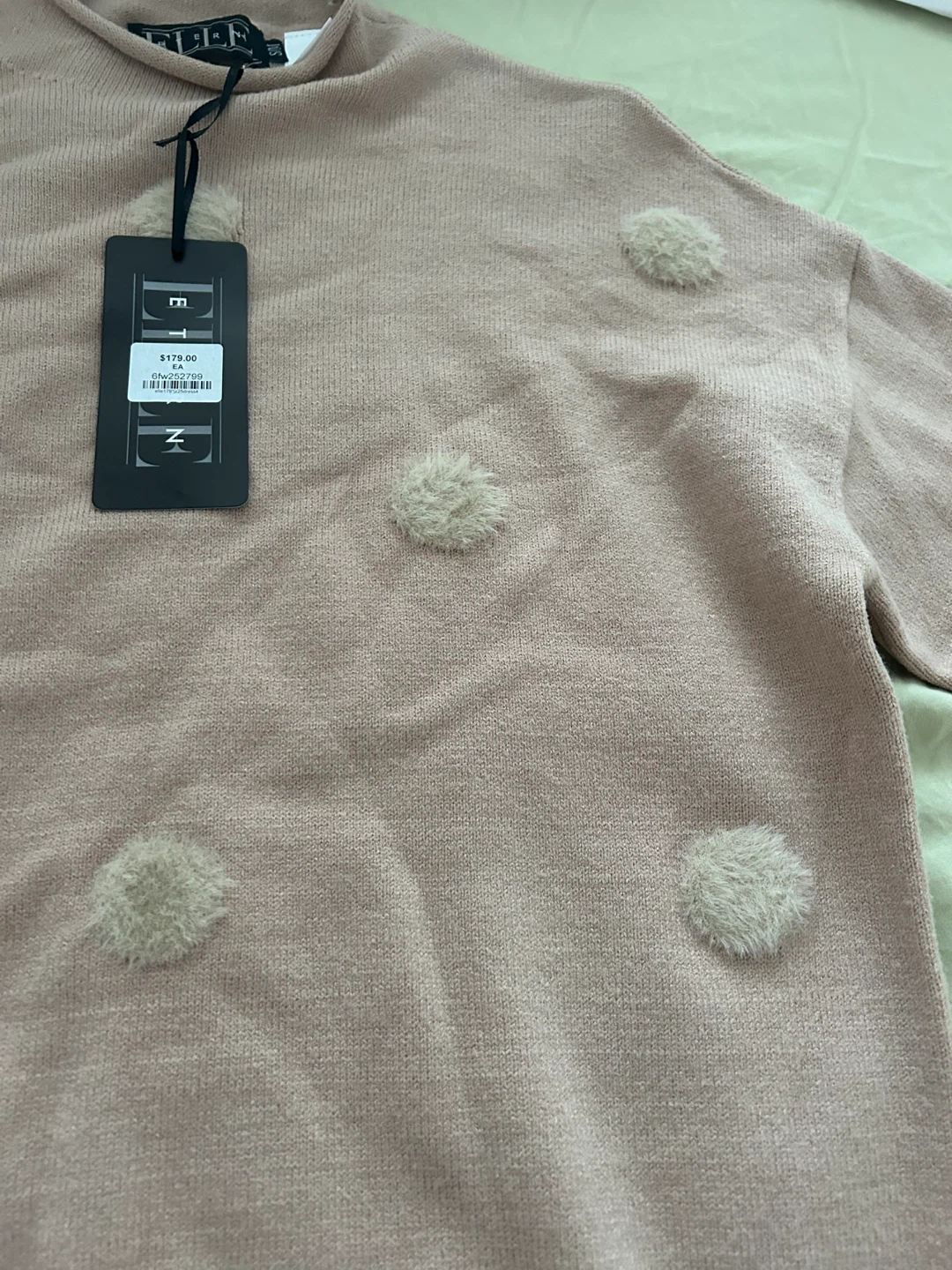 Beige sweater dress, brand new - photo 2