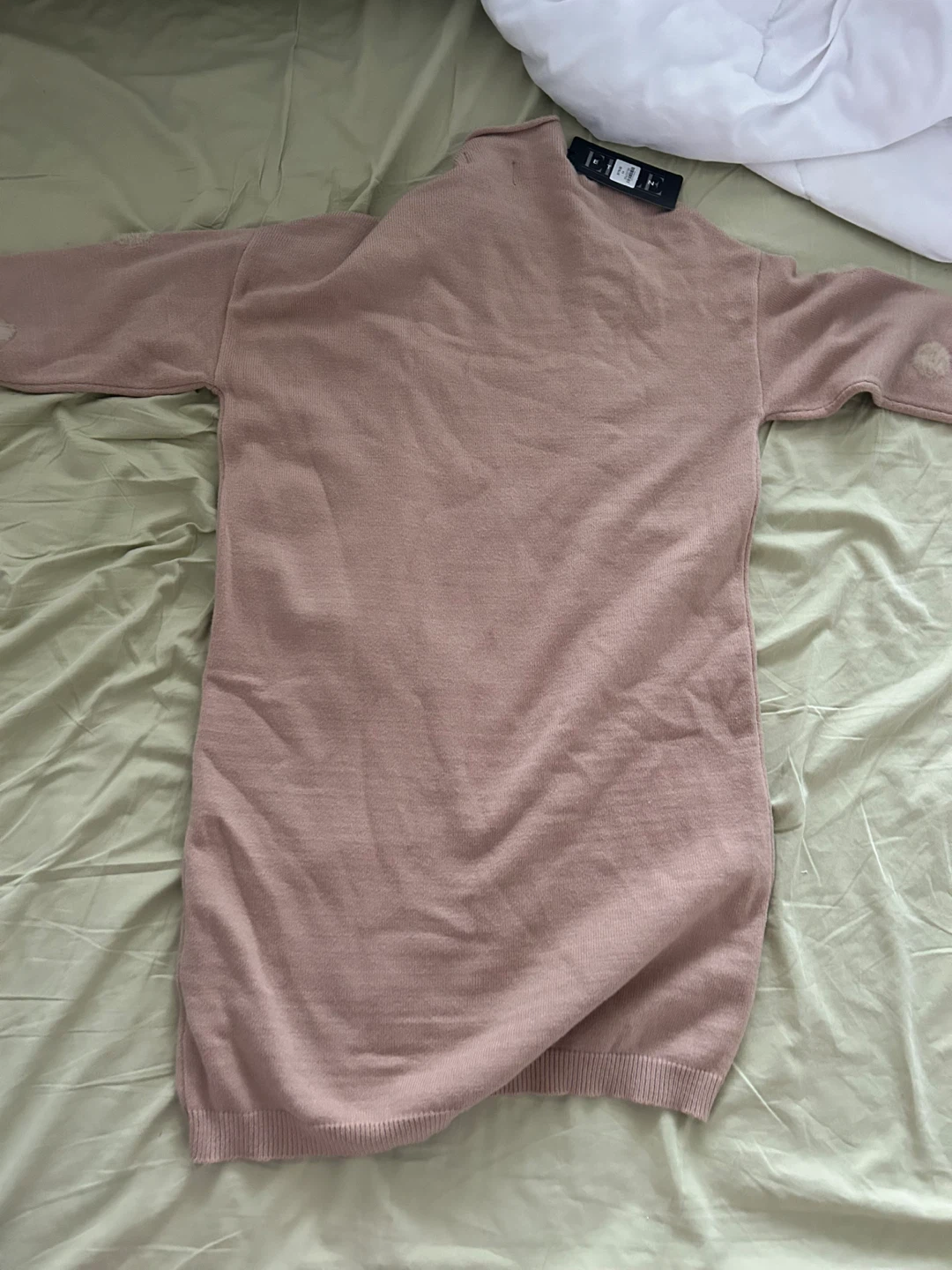 Beige sweater dress, brand new - photo 3