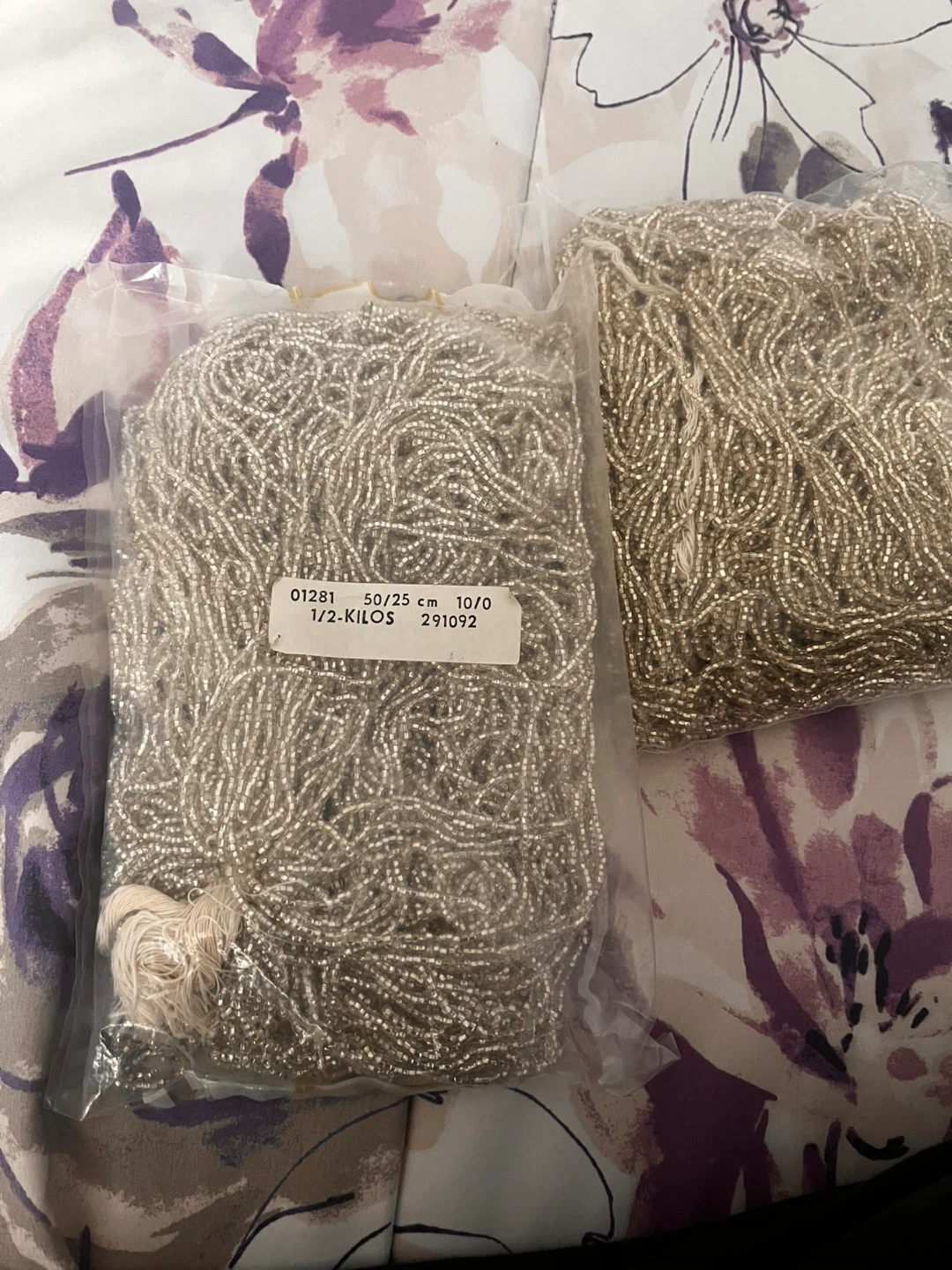 Seed Bead Explosion Seed Beads 10/0 Czech Silver Lined Silver - photo 4