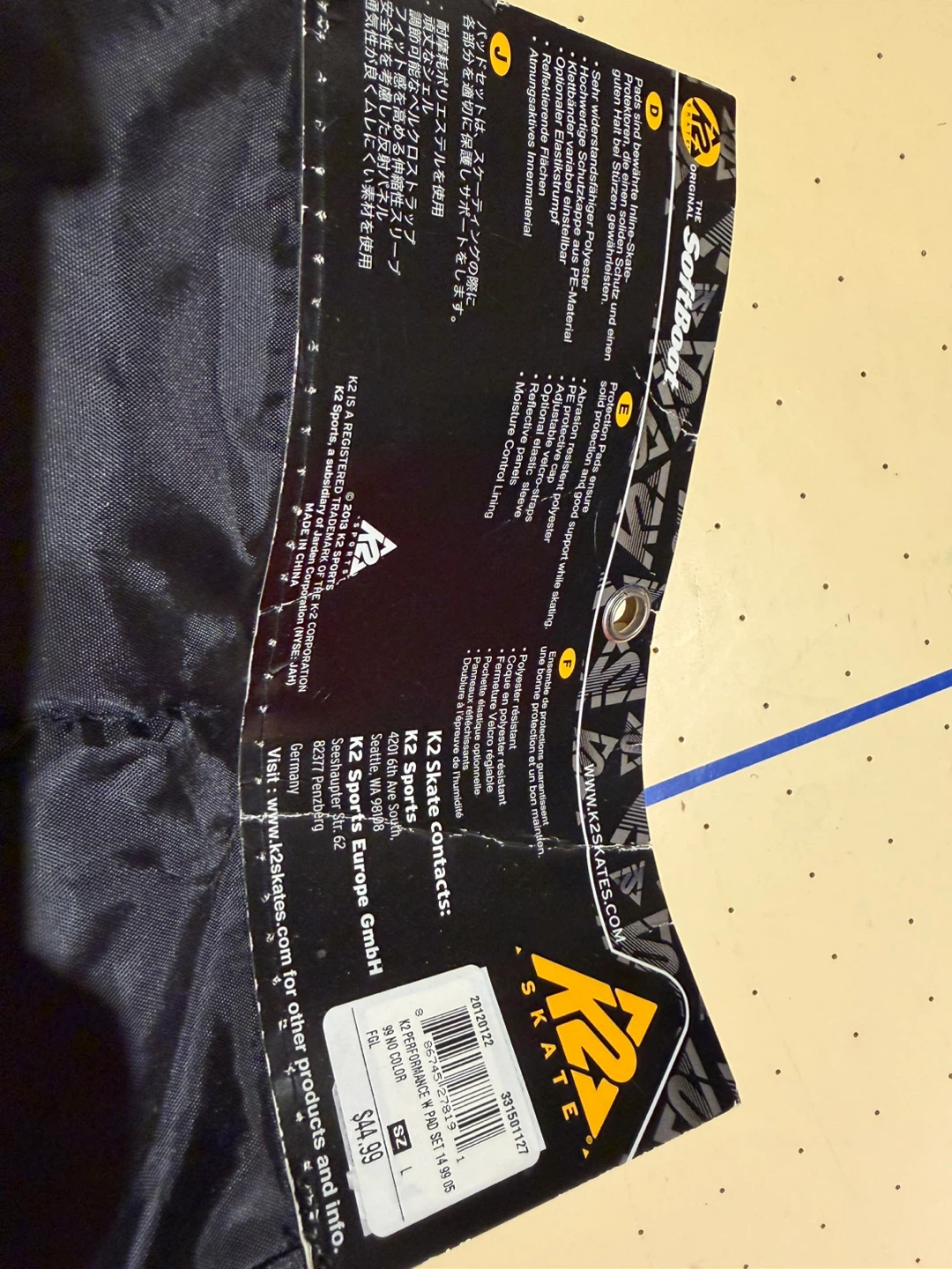 K2 Performance Knee Pads - photo 2