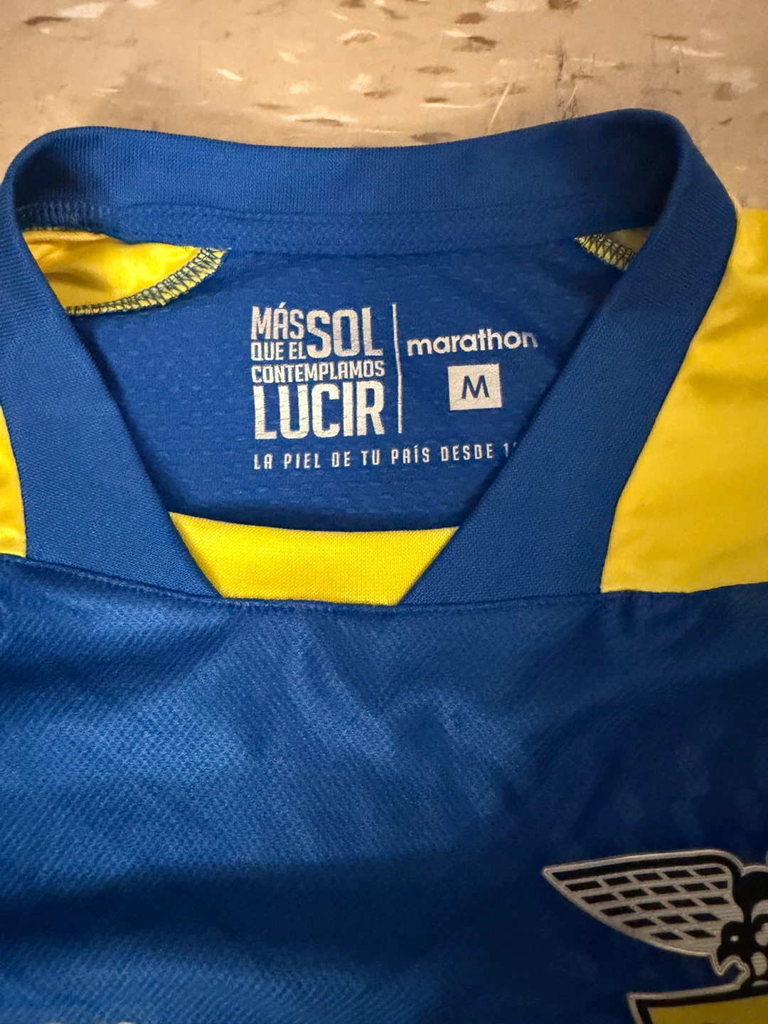 Marathon Men's Soccer Jersey Size M Blue/Yellow - photo 3