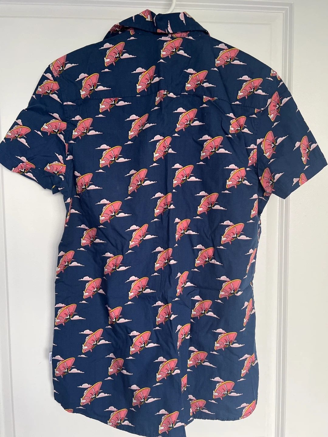 (New)Jack & Jones Slim Fit UFO Print Shirt - Size S - photo 2