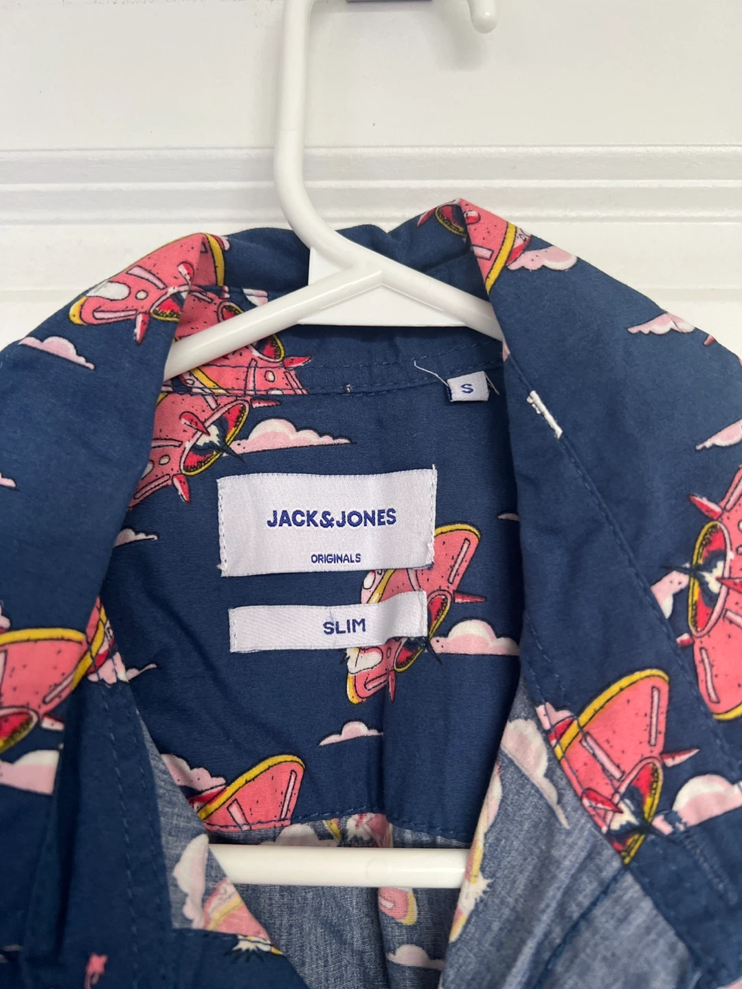 (New)Jack & Jones Slim Fit UFO Print Shirt - Size S - photo 3