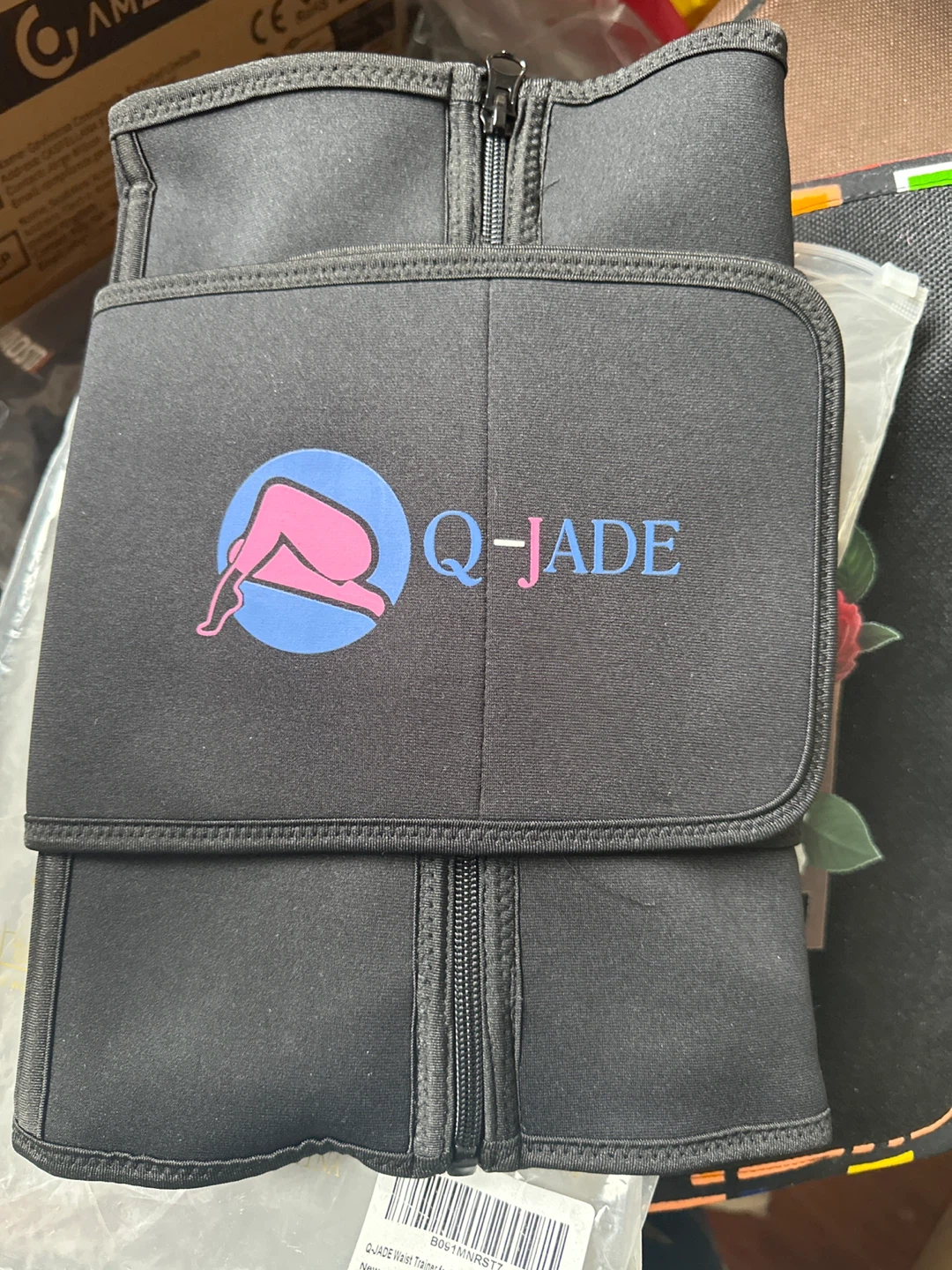 Q-Jade Waist Trainer for Weight Loss - Black - photo 2