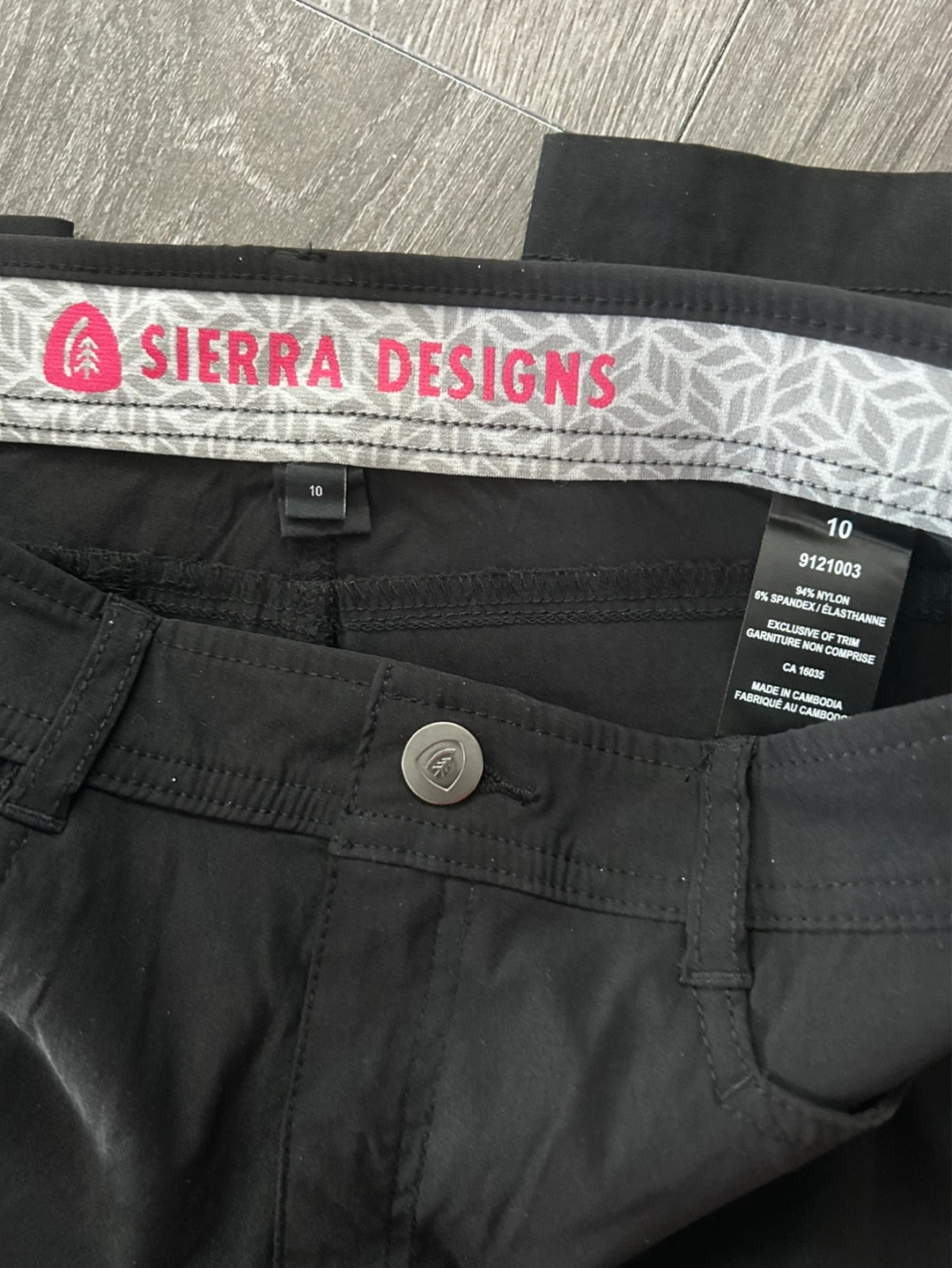 Sierra Designs Black Capris Size 10 - photo 5