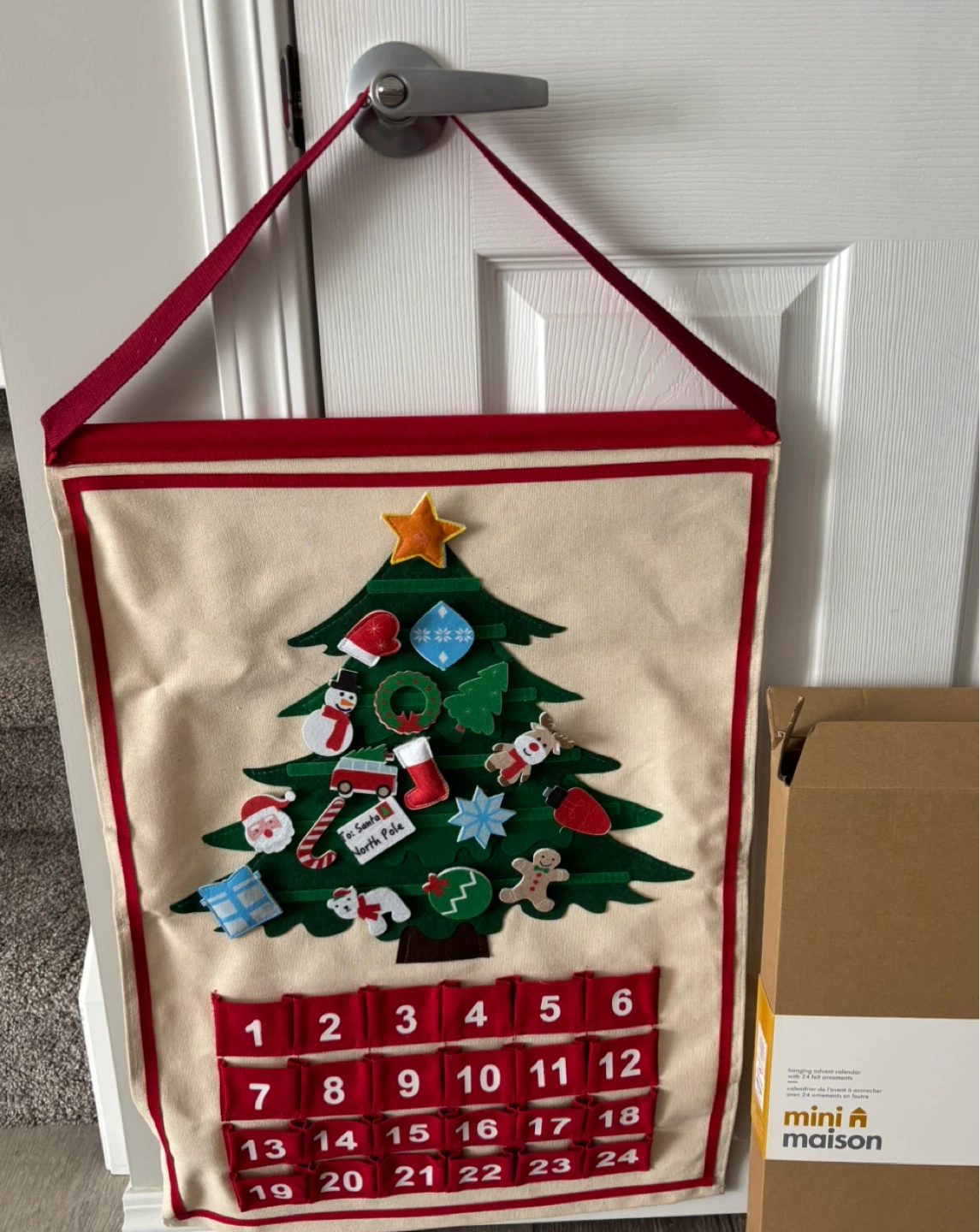Mini Maison Christmas Advent Calendar Tree