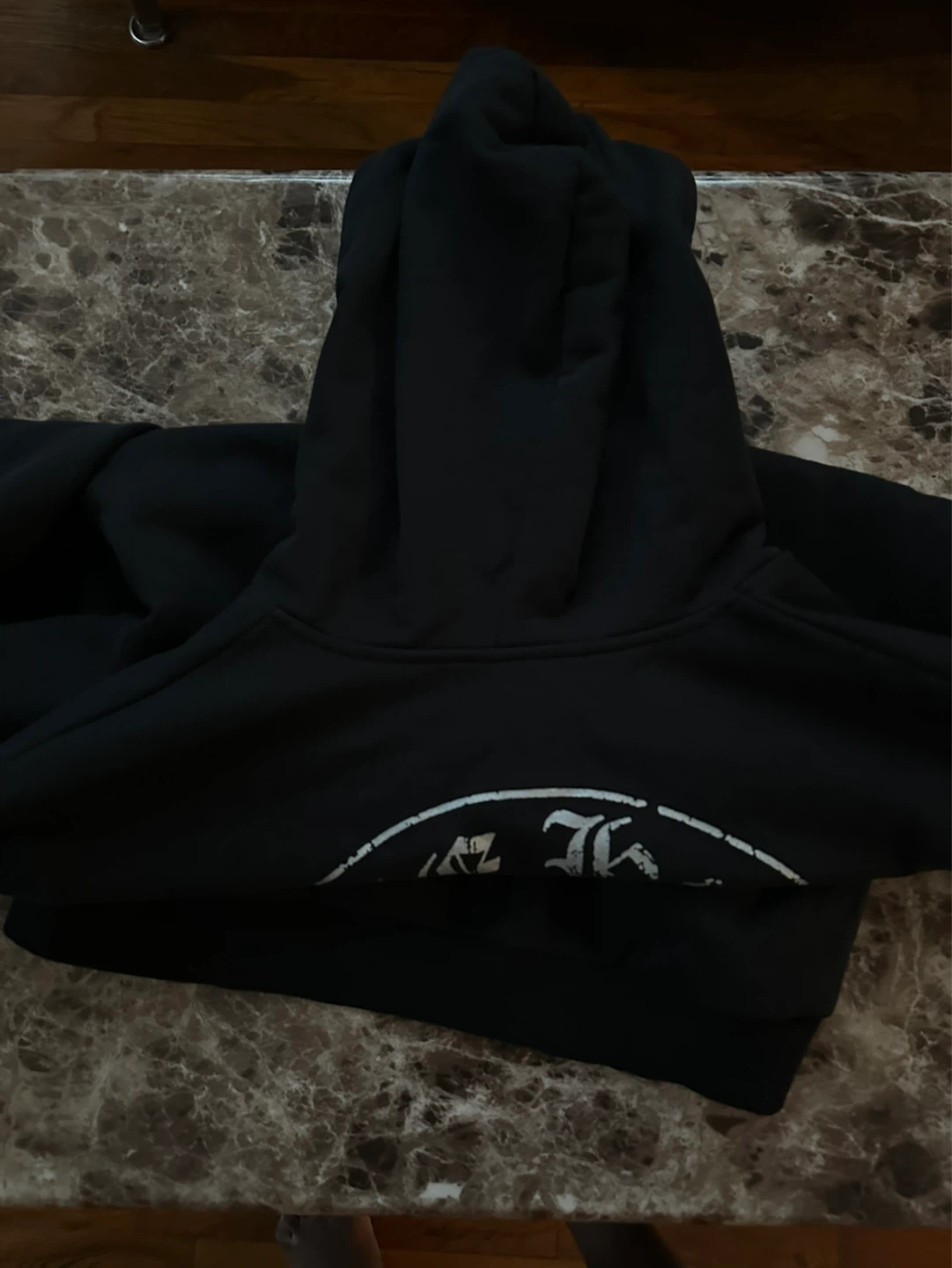 Chrome Hearts Black Zip-Up Hoodie - photo 2