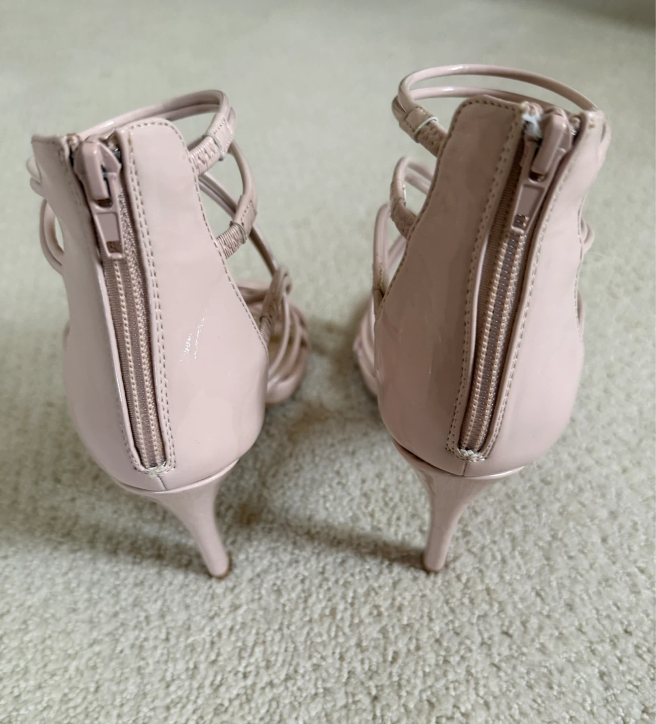 Strappy Heels - Pale Pink - photo 3