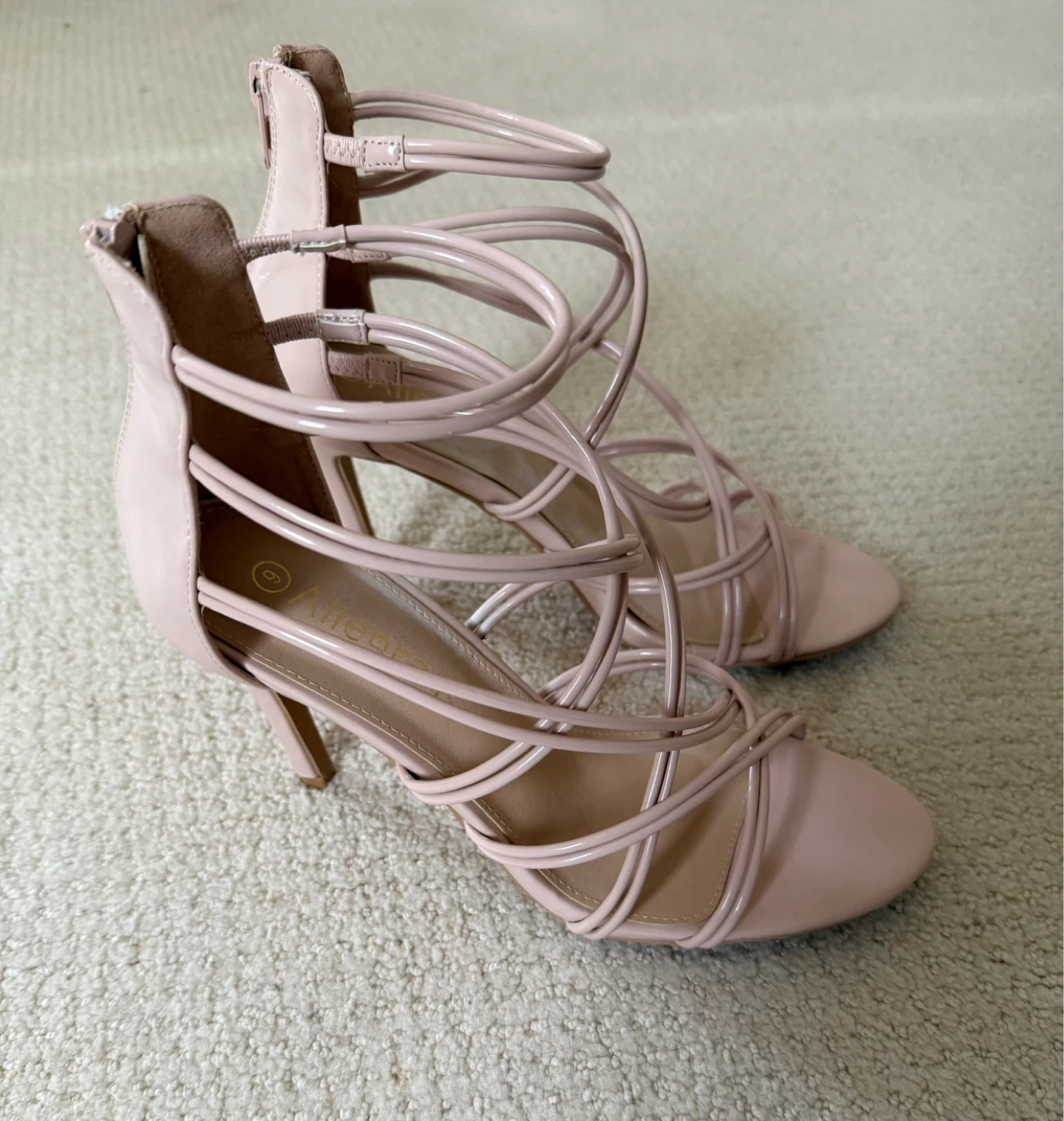 Strappy Heels - Pale Pink - photo 2
