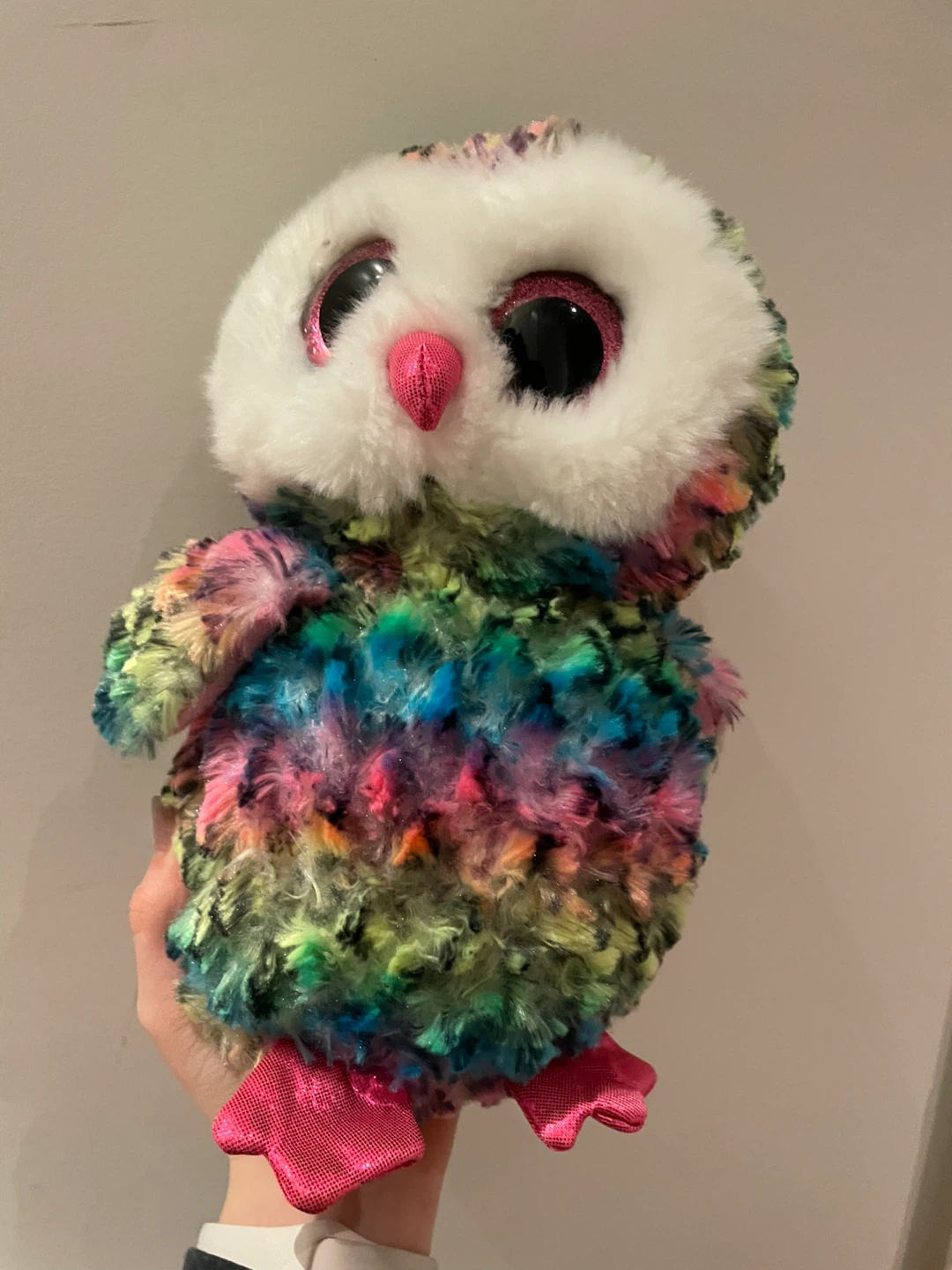 Beanie Boo Owl Plush Toy medium size