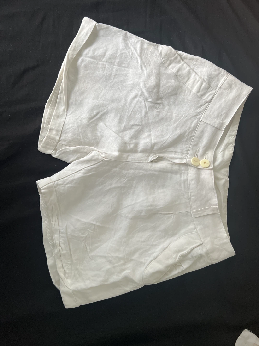 White Shorts Size S