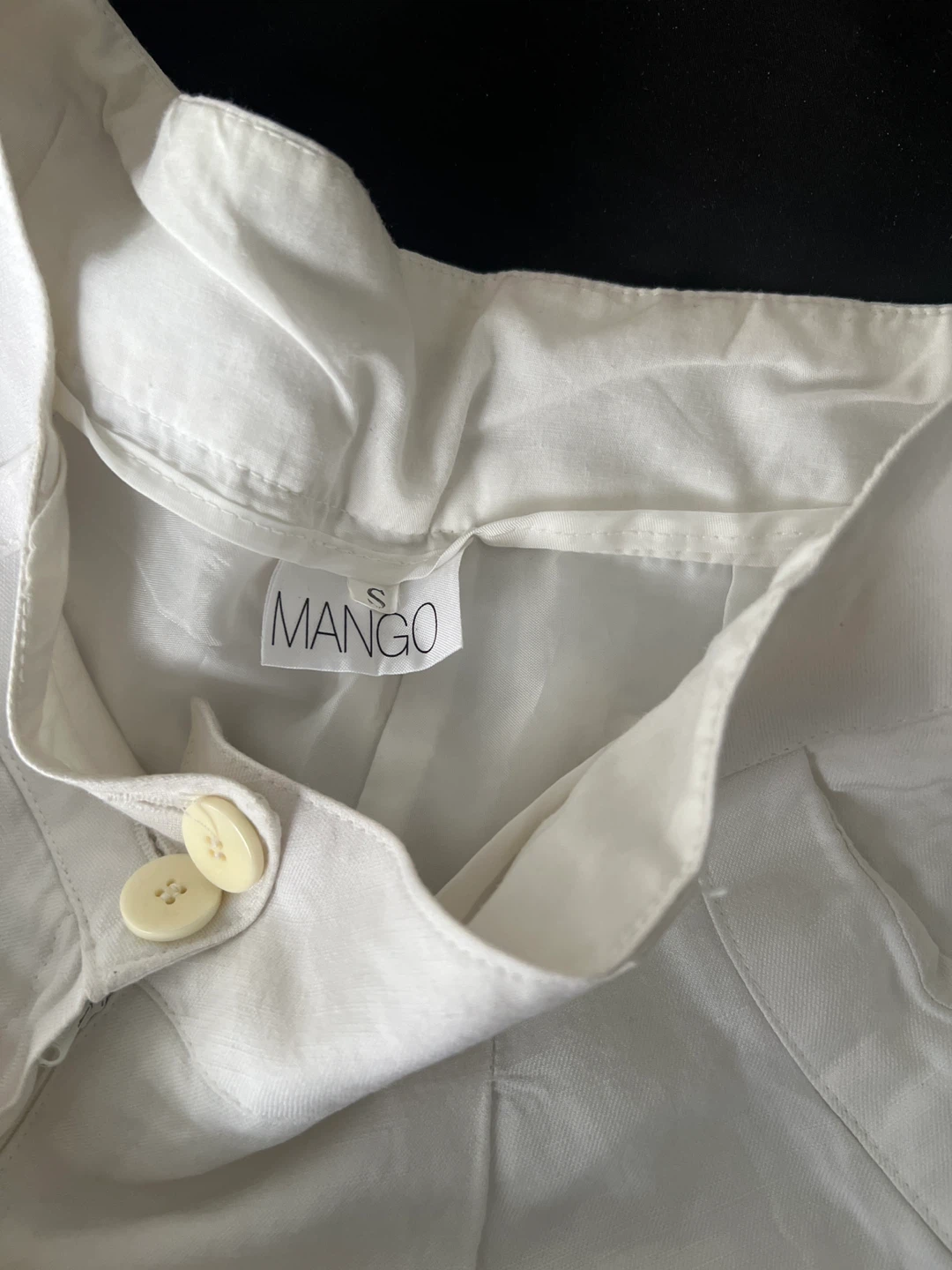 White Shorts Size S - photo 5
