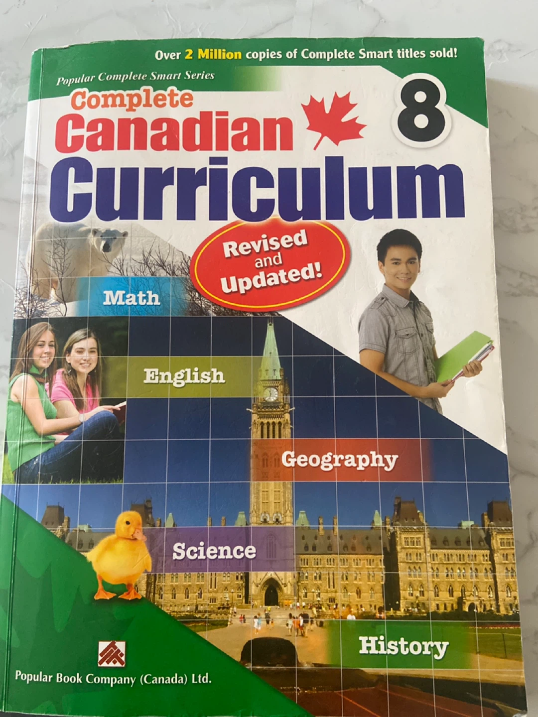 Complete Canadian Curriculum Grade 8 Textbook