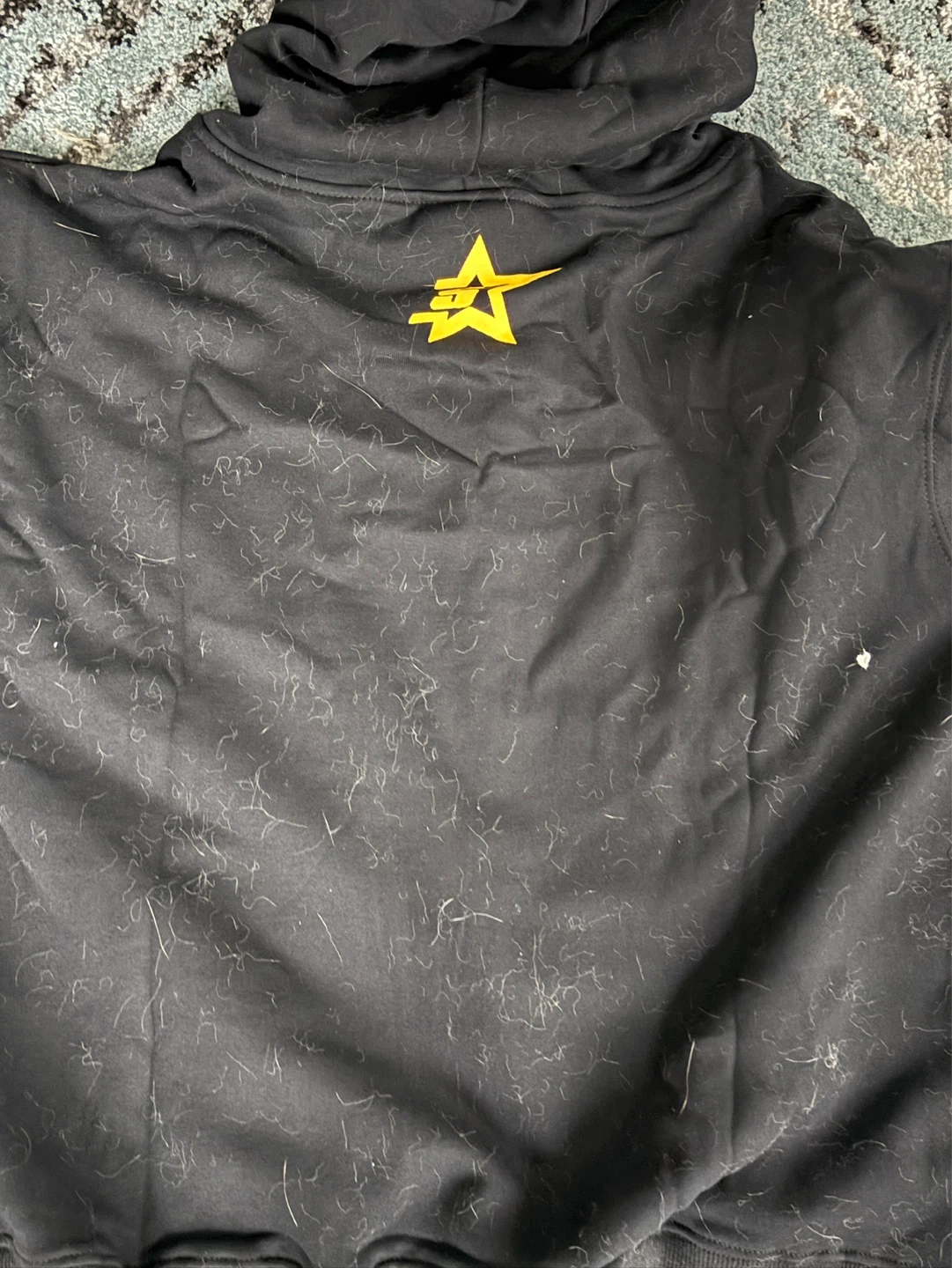 1:1 Black SPIDER  P*NK Hoodie size M - photo 2