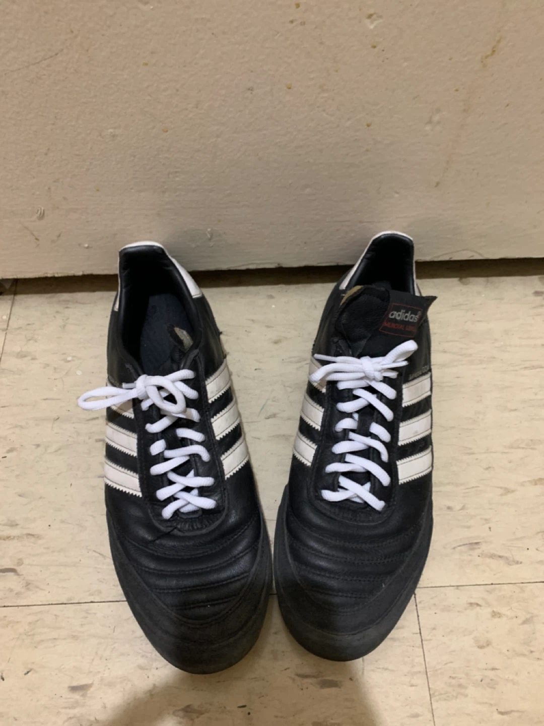 Adidas Mundial Goal Soccer Cleats - Black White - photo 3