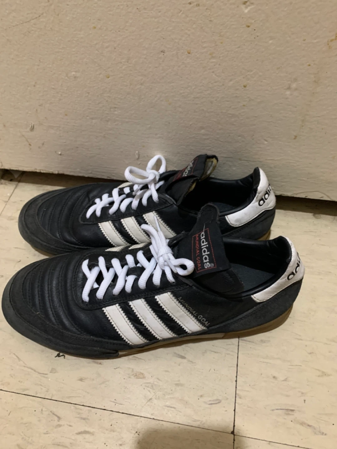 Adidas Mundial Goal Soccer Cleats - Black White - photo 2