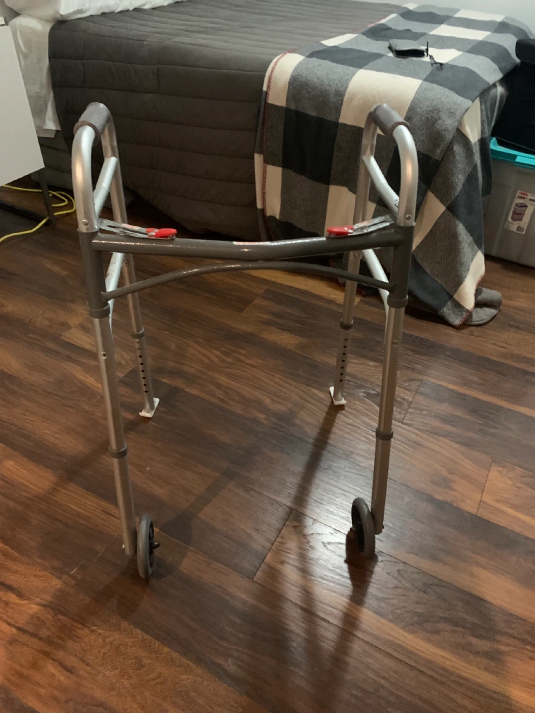 Folding Walker with Wheels - photo 2