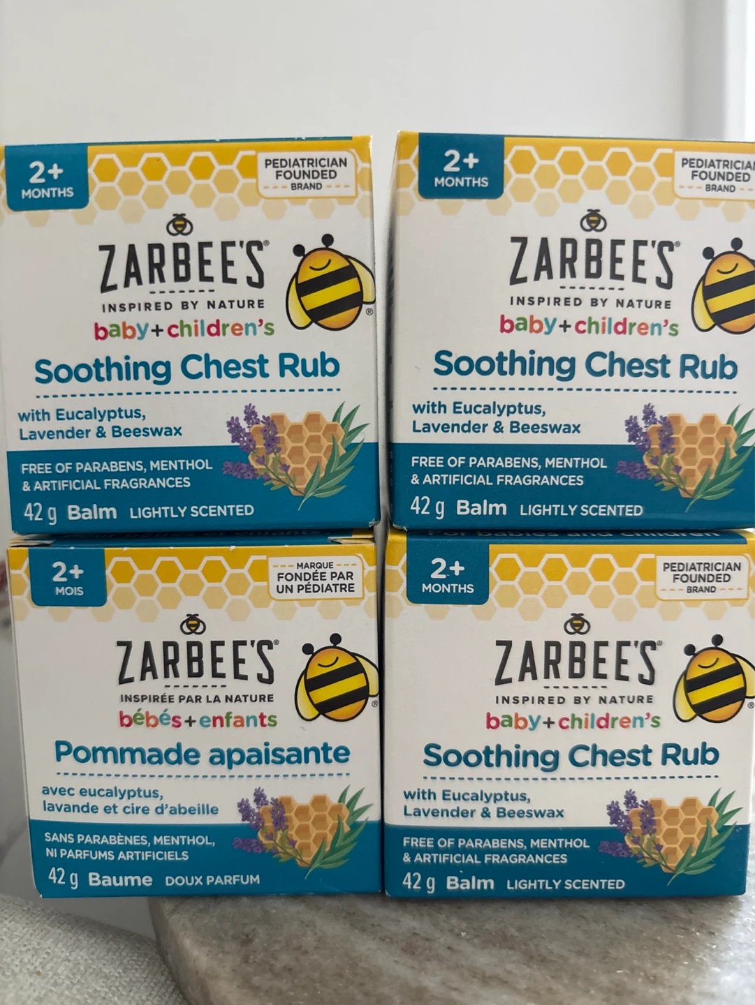 Zarbee's Soothing Chest Rub - 42g Balm