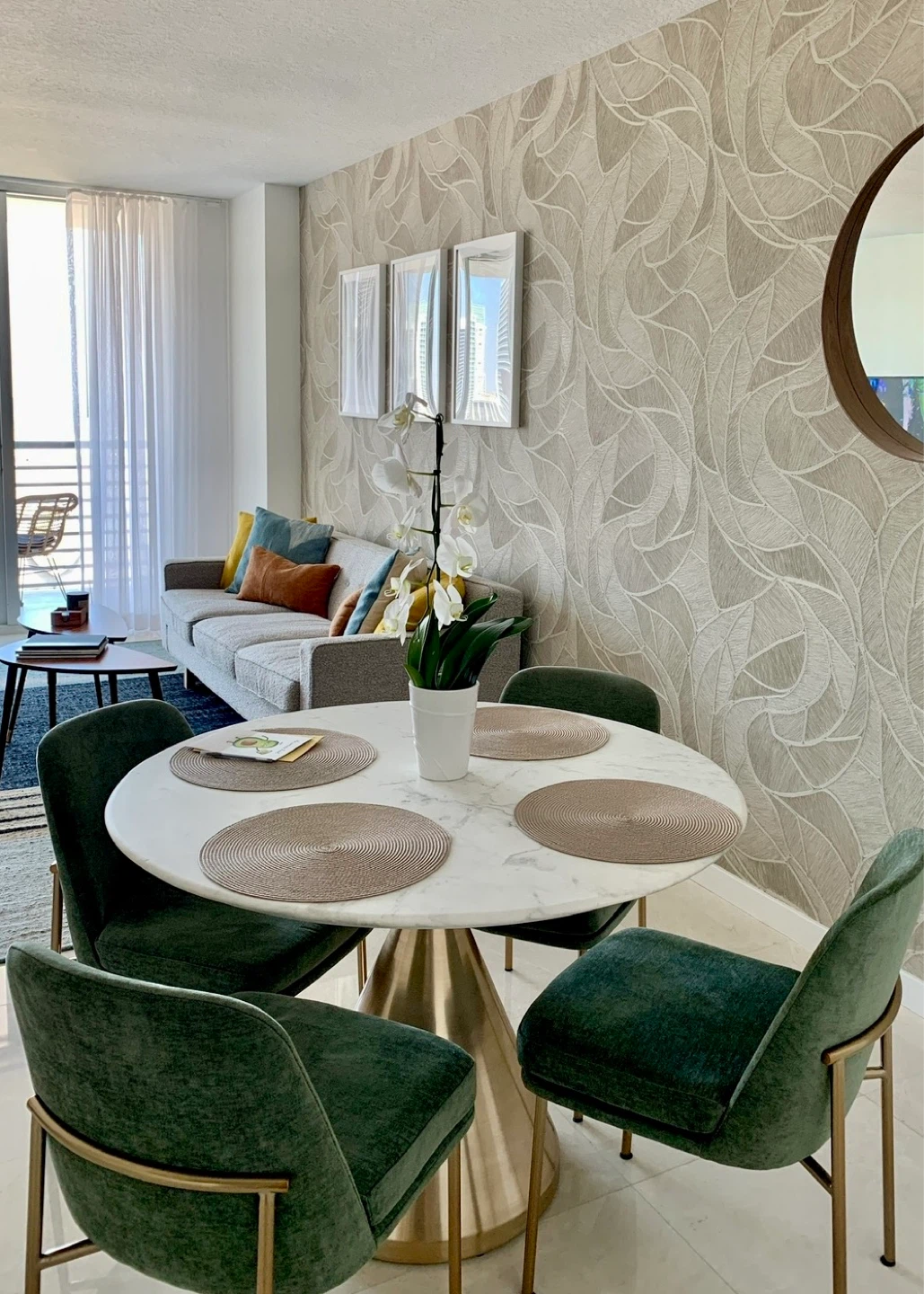 4 West Elm Metal Frame Dining Chairs - photo 2