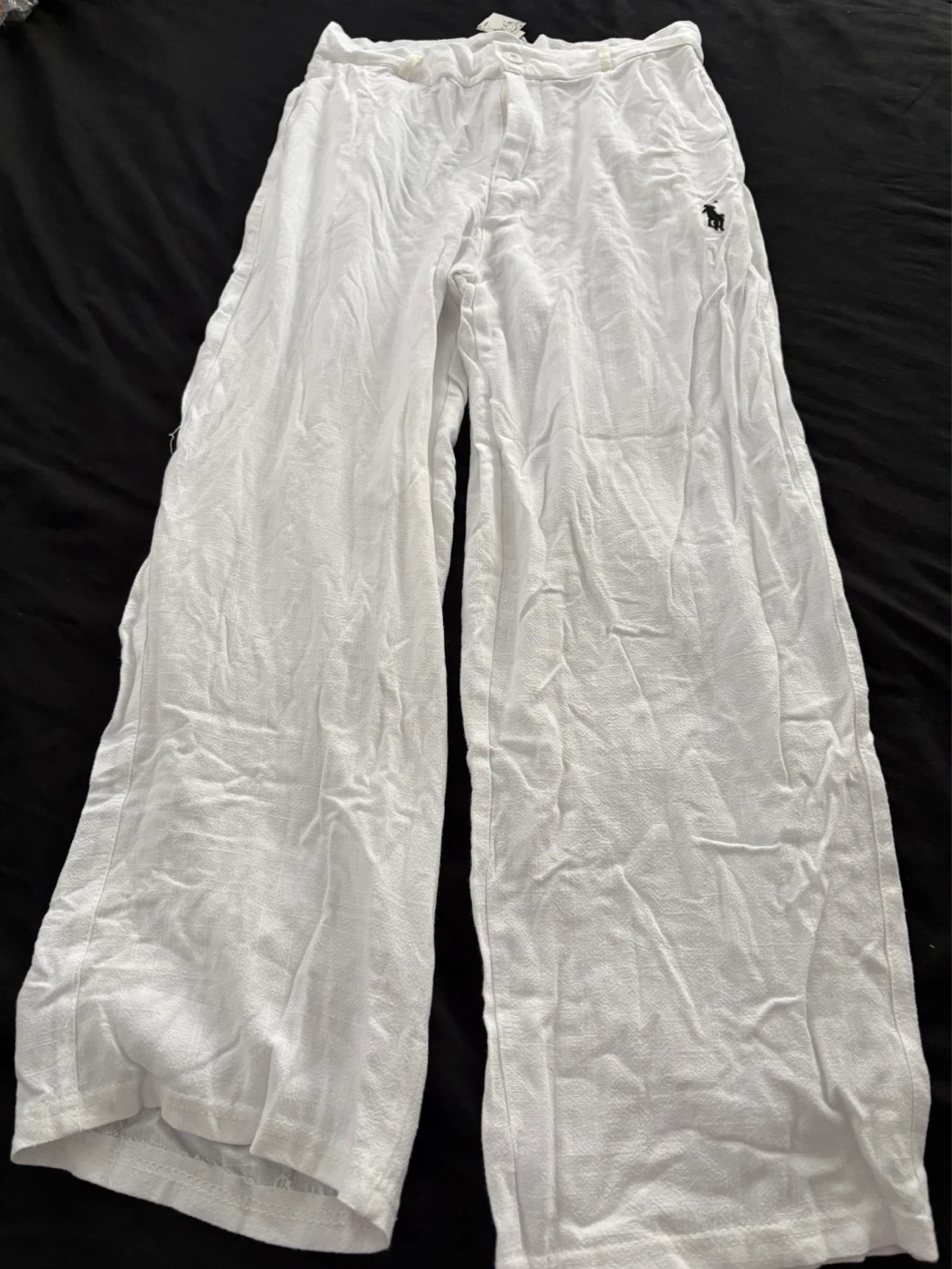 Polo Ralph Lauren White Linen Pants - photo 5