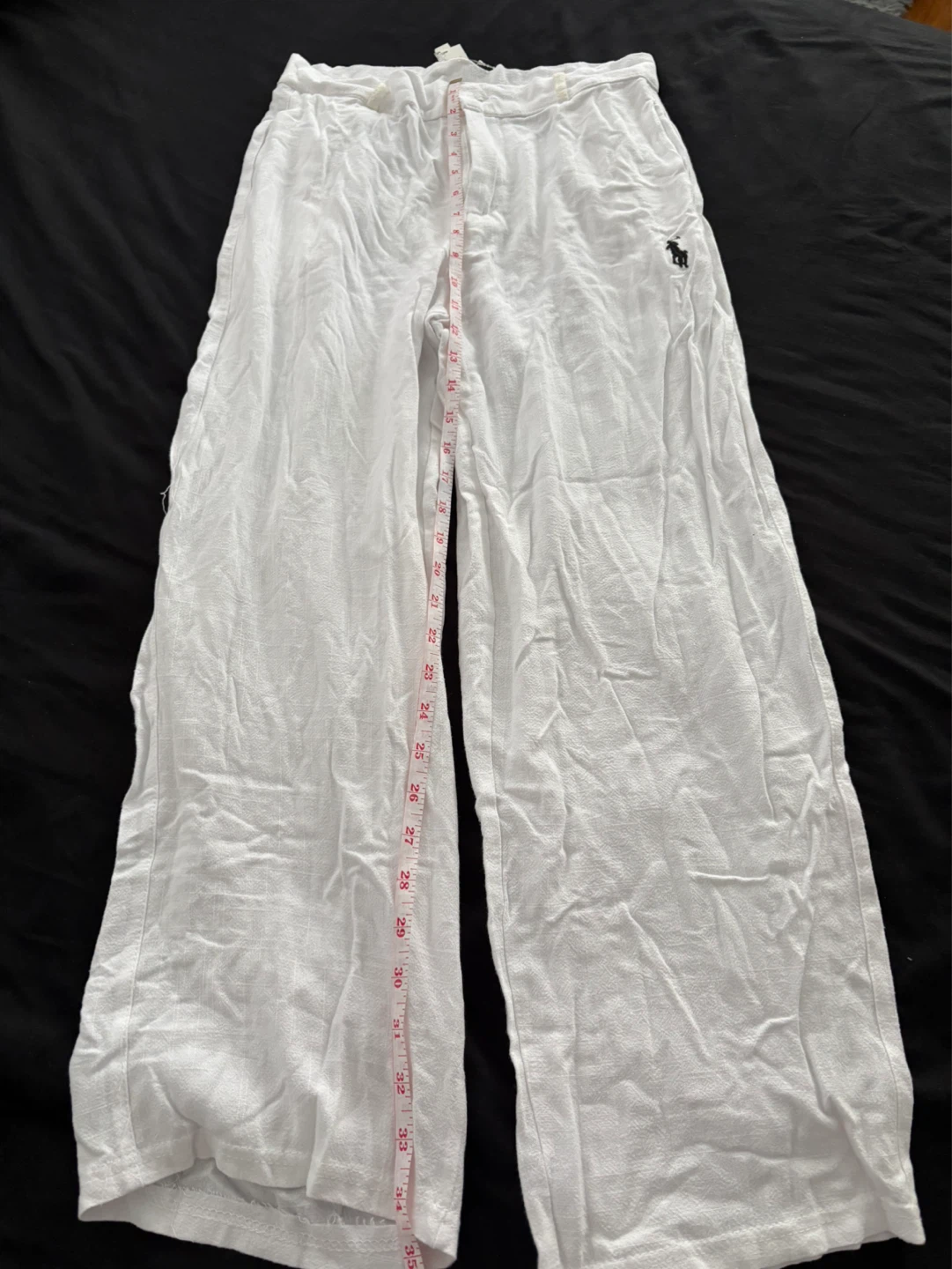 Polo Ralph Lauren White Linen Pants - photo 2