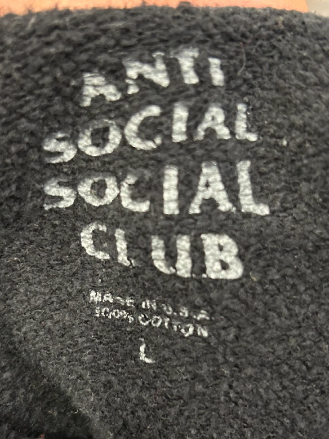 Anti Social Social Club Hoodie - Black - photo 3