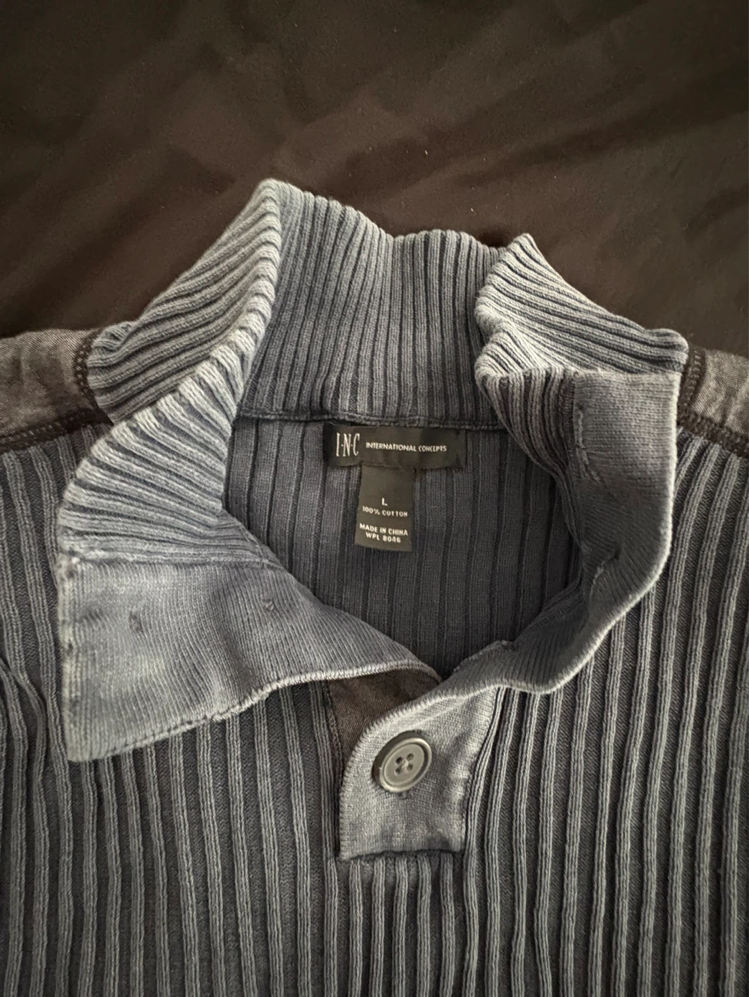 INC International Concepts Men's Ribbed Mock Neck Sweater - photo 4