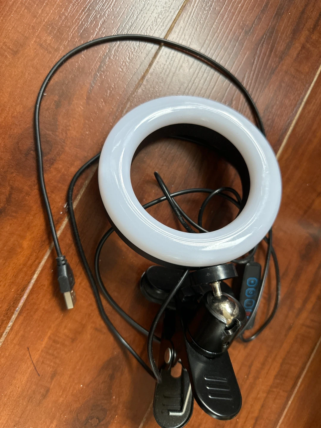 USB Ring Light with Clip