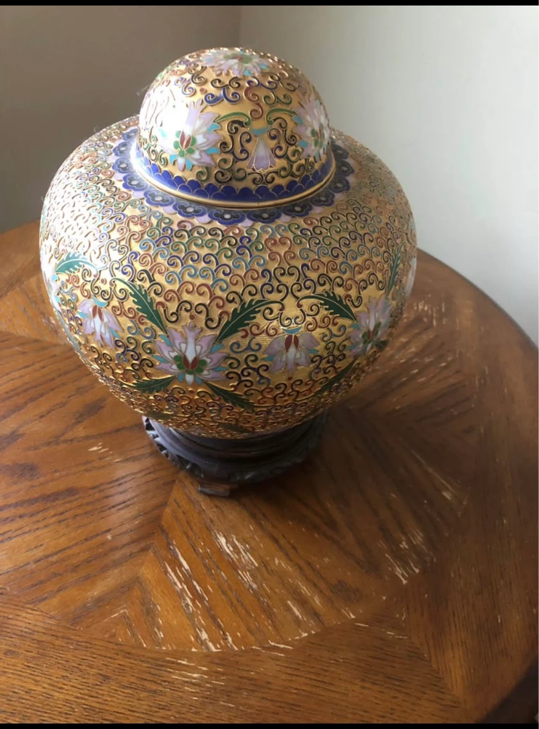 Cloisonne Vase